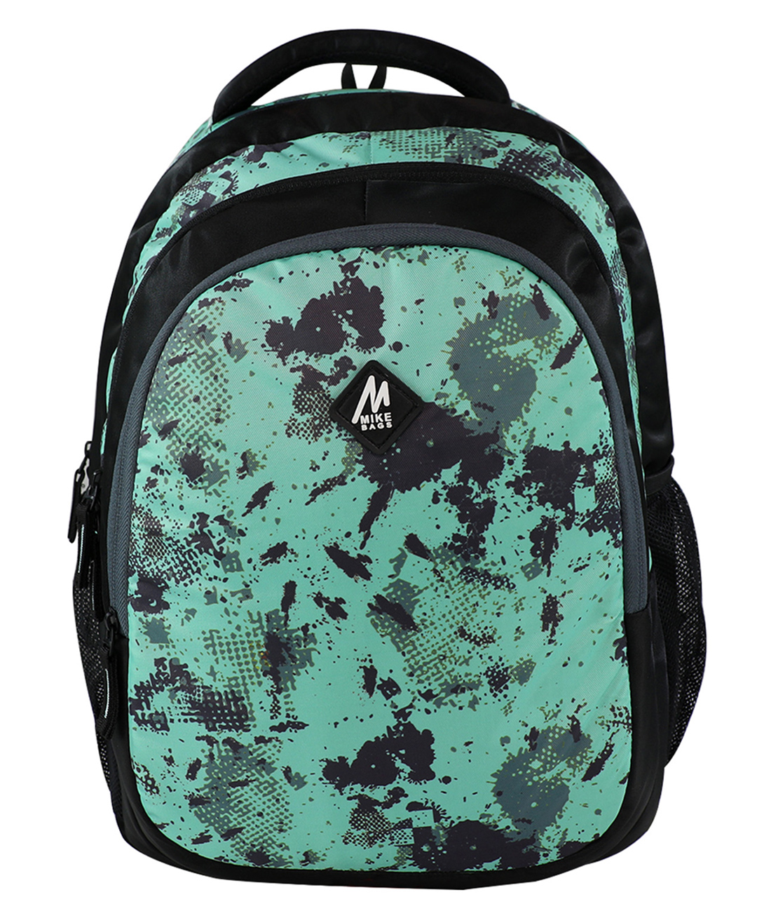 Mike Trio School Backpack Sea Green- Height 16.9 Inches-image-25