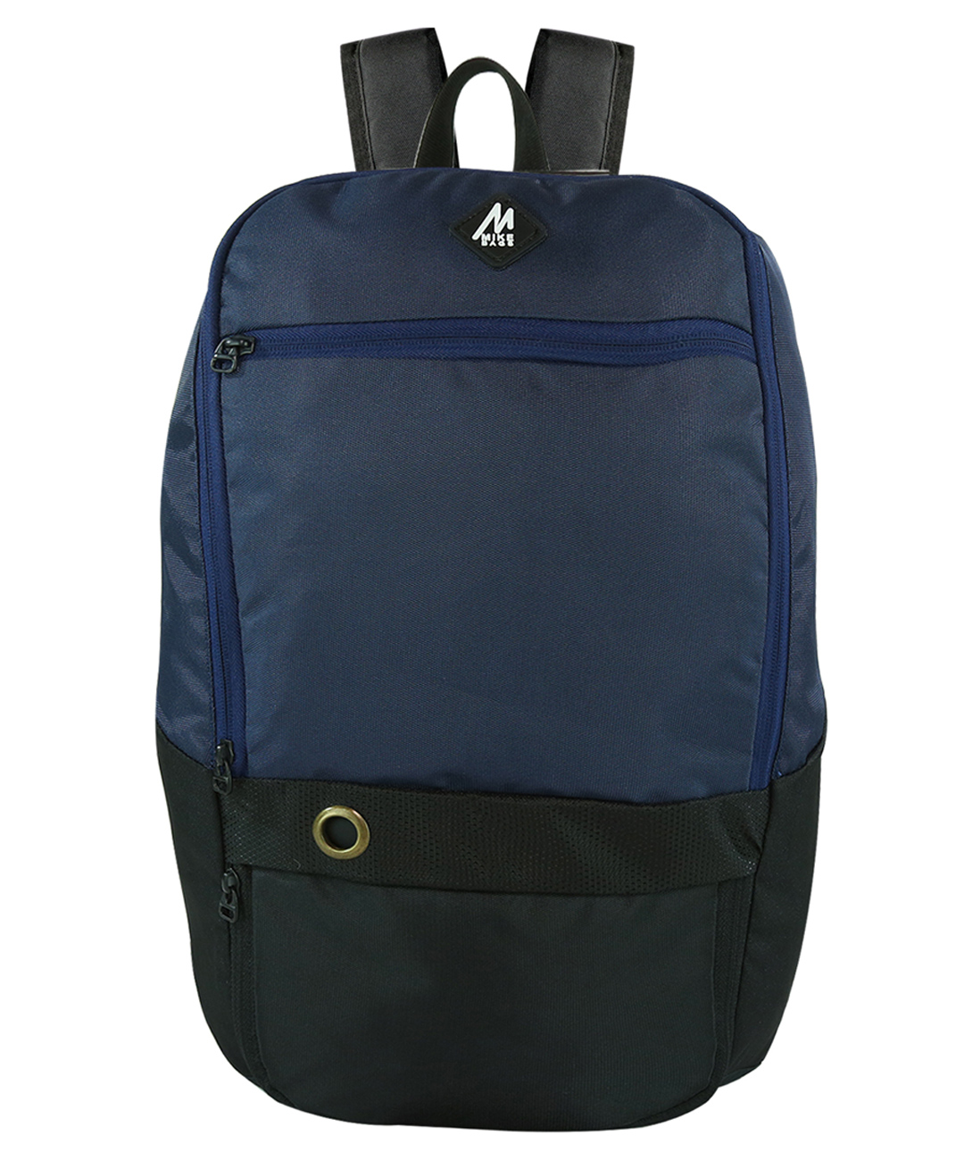 Mikebags Maxim Backpack Navy Blue- Height 17 Inches-image-34