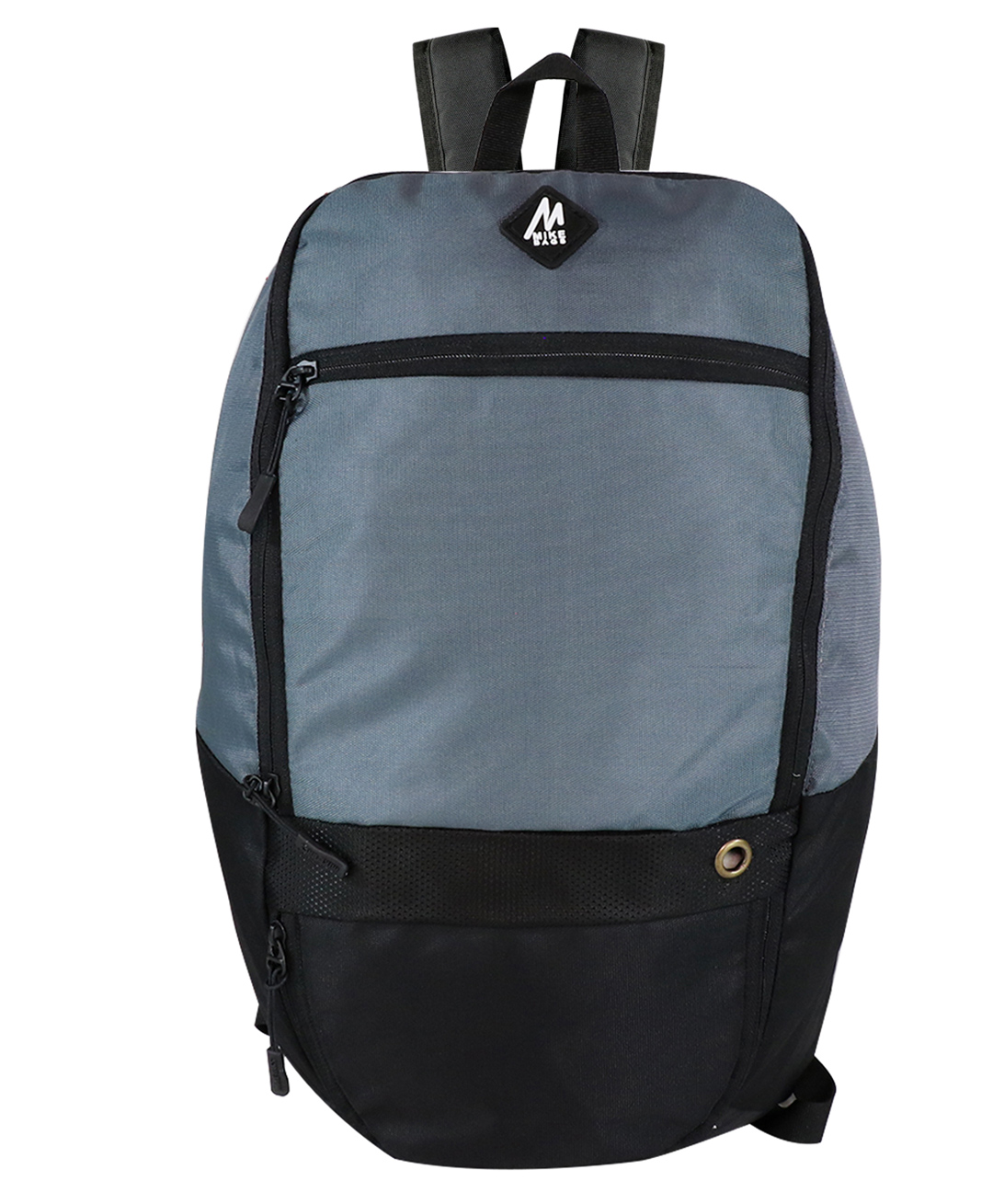 Mike Maxim Backpack with Black Zip Grey - 17.3 Inches-image-26