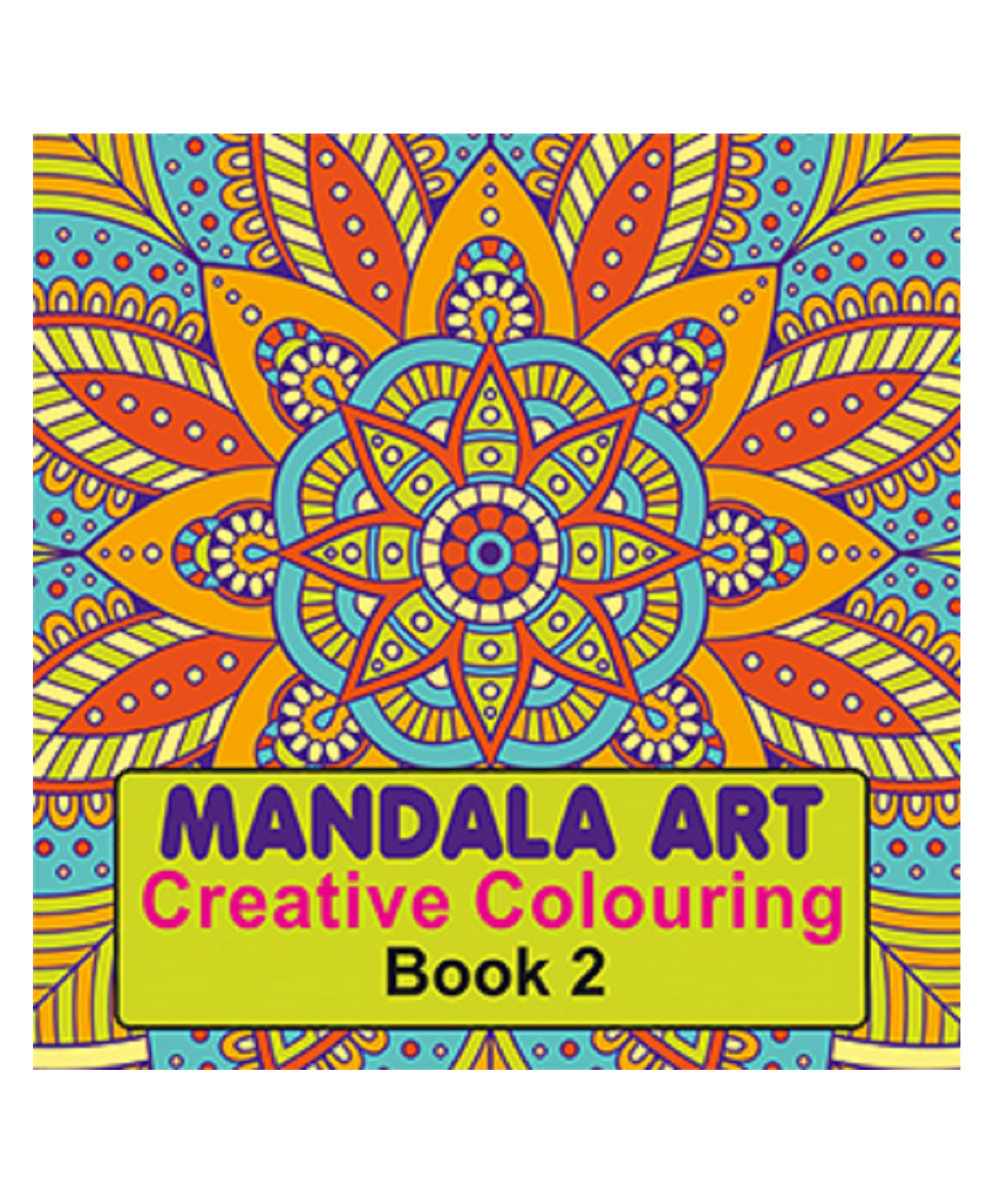 Mandala Art Creative Colouring Book 2 - English-image-43