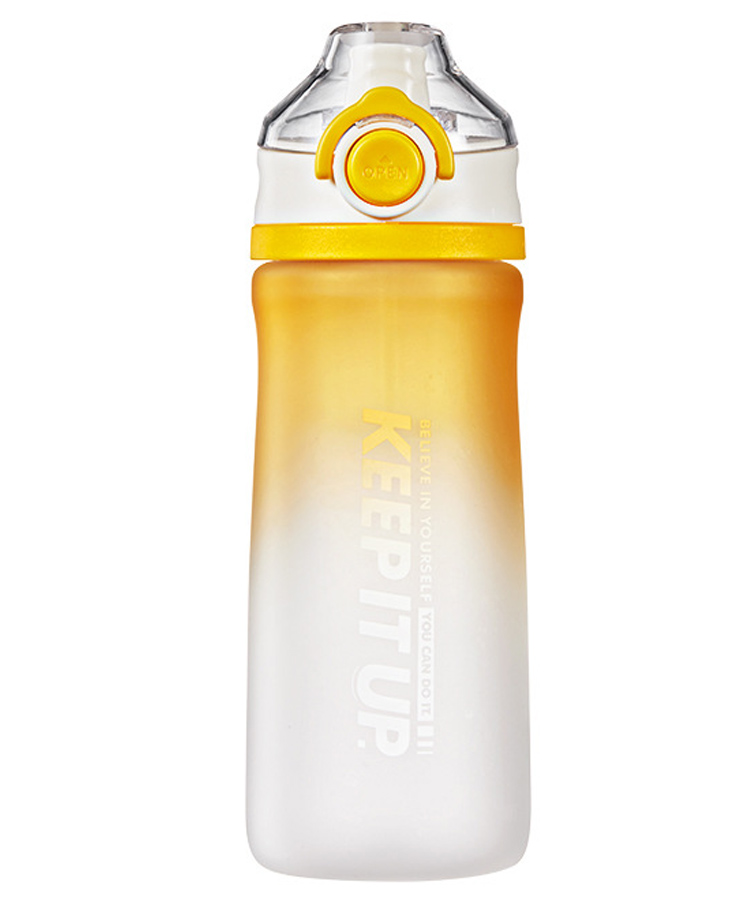 YAMAMA Sports Sipper Bottle BPA Free Orange - 650 ml-image-39