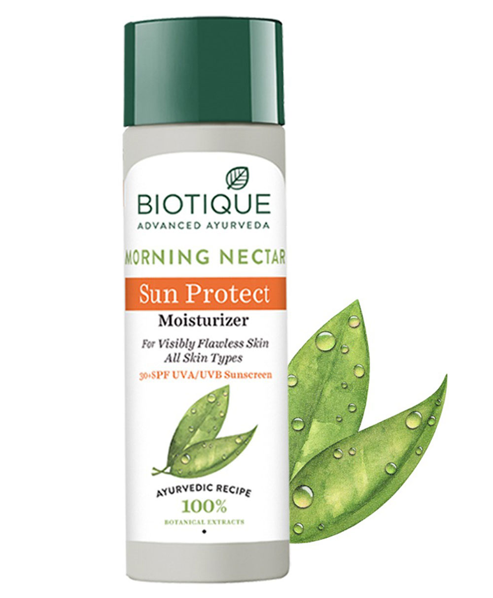 Biotique Morning Nectar Sun Protect Moisturizer SPF 30+ - 120 ml-image-4