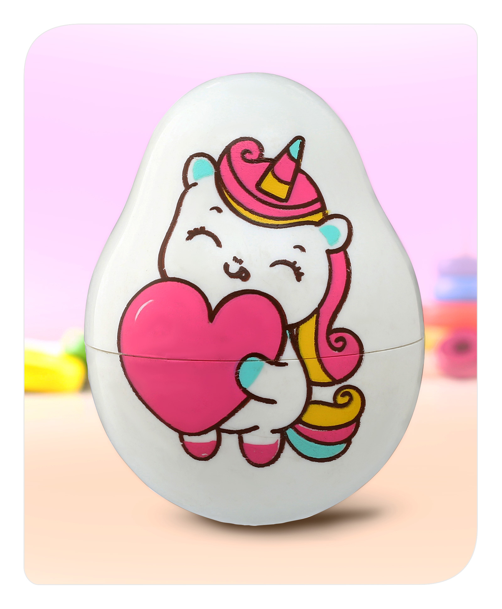 Babyhug Unicorn Roly Poly Toy - Multicolour-picture-12