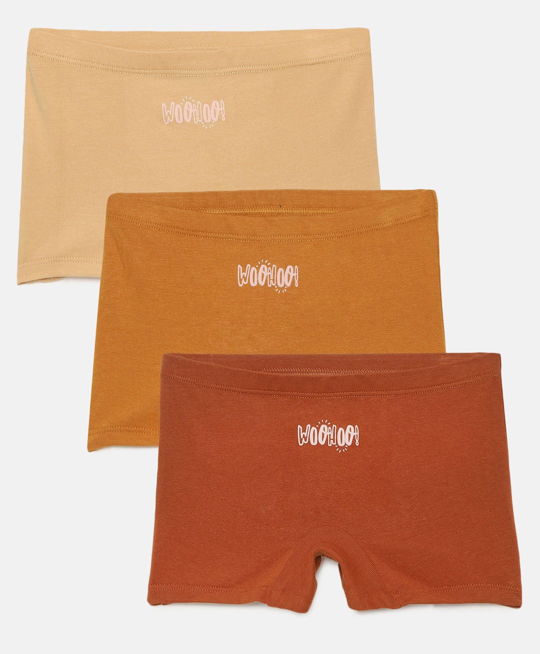 Mackly Pack Of 3 WooHoo Printed Boxer Briefs - Beige/ Brown/ Rust-picture-11