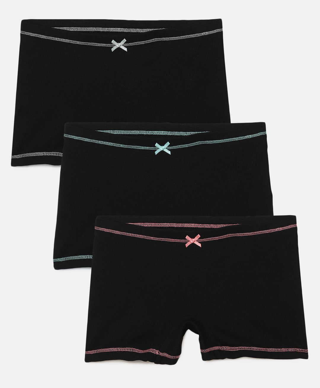 Mackly Pack Of 3 Solid Boxer Briefs - Black-picture-14