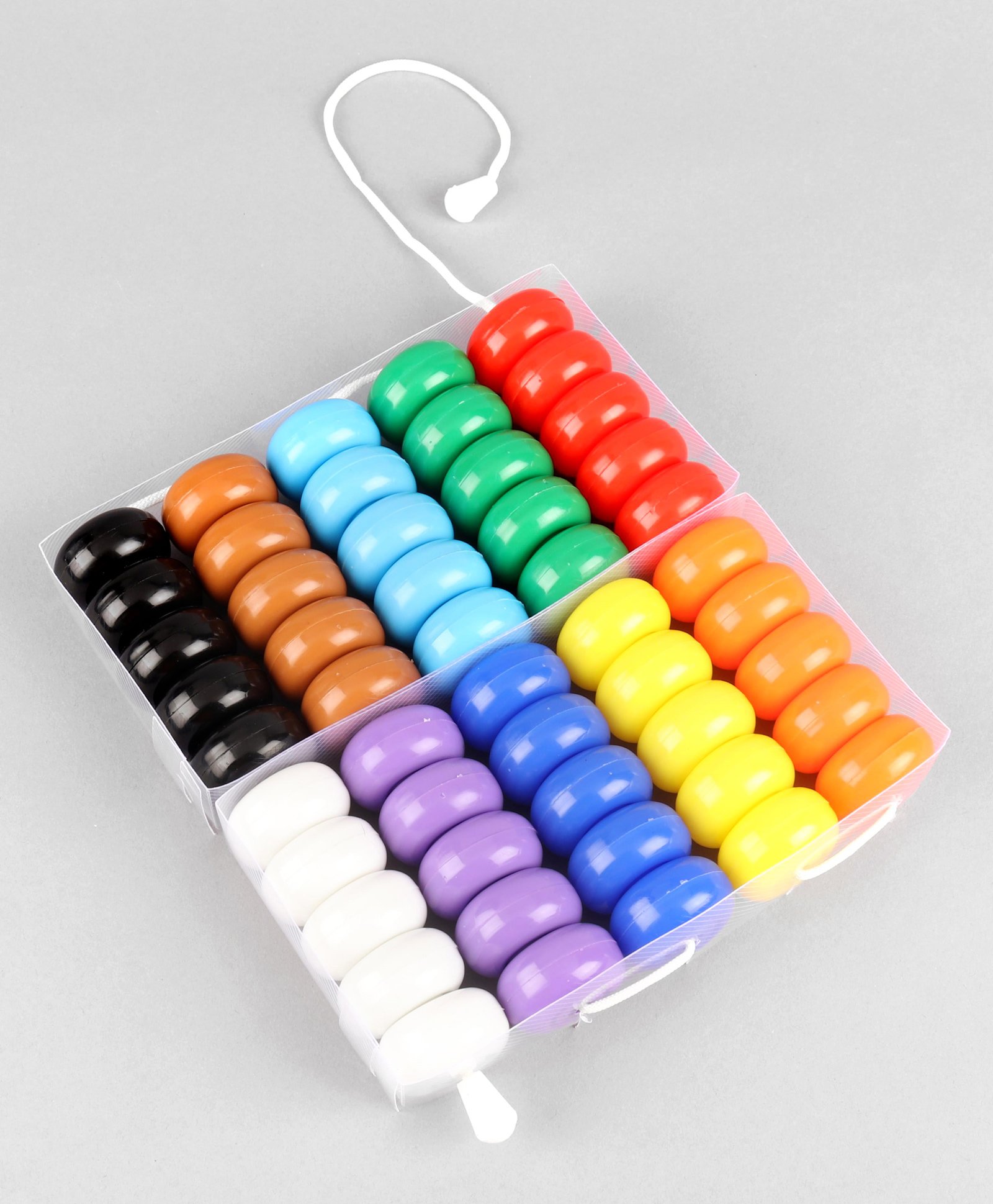Ratnas Rainbow Jumbo Beads - Multicolour-image-15
