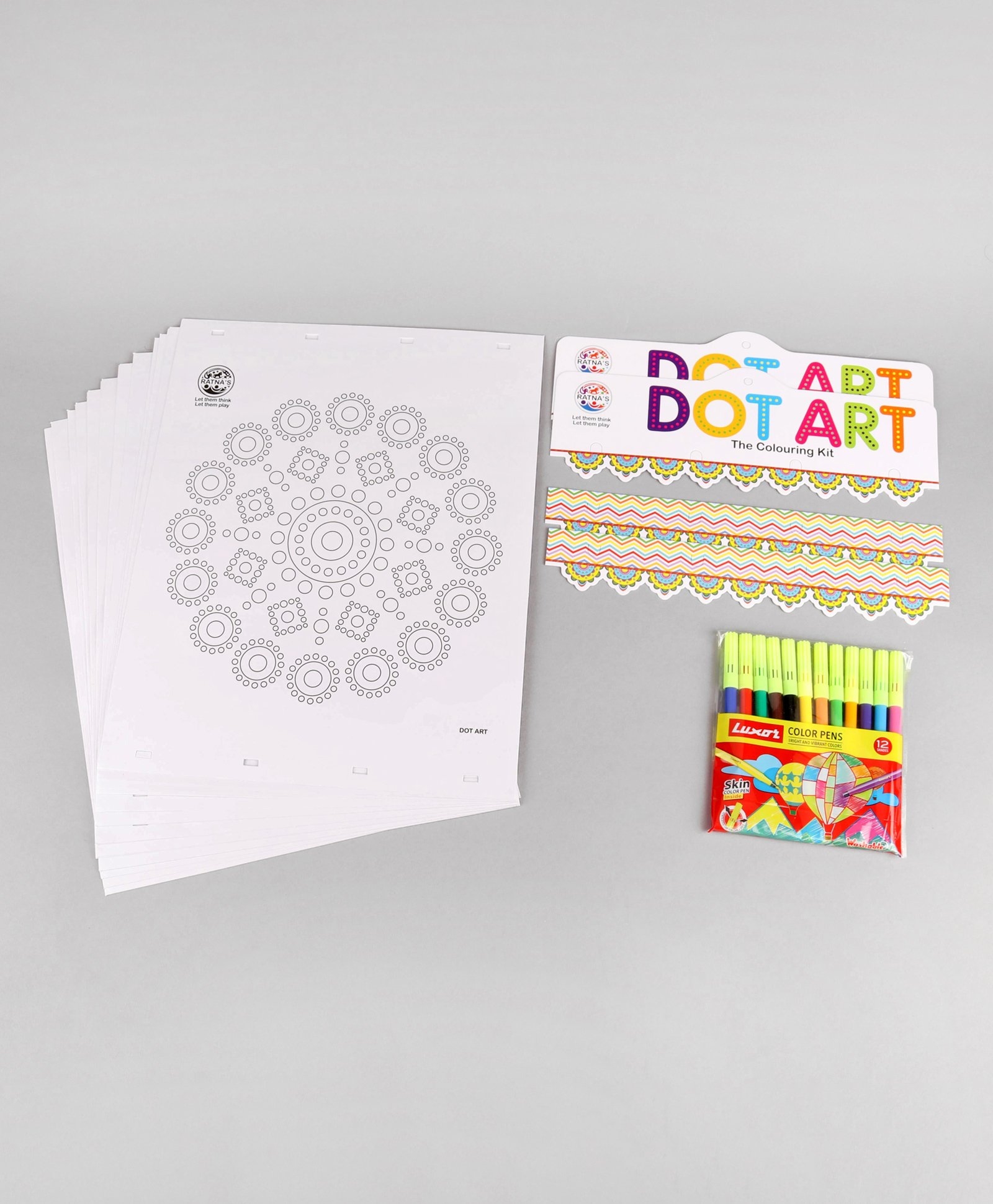 Ratnas Dot Art Kit - Multicolor-picture-35