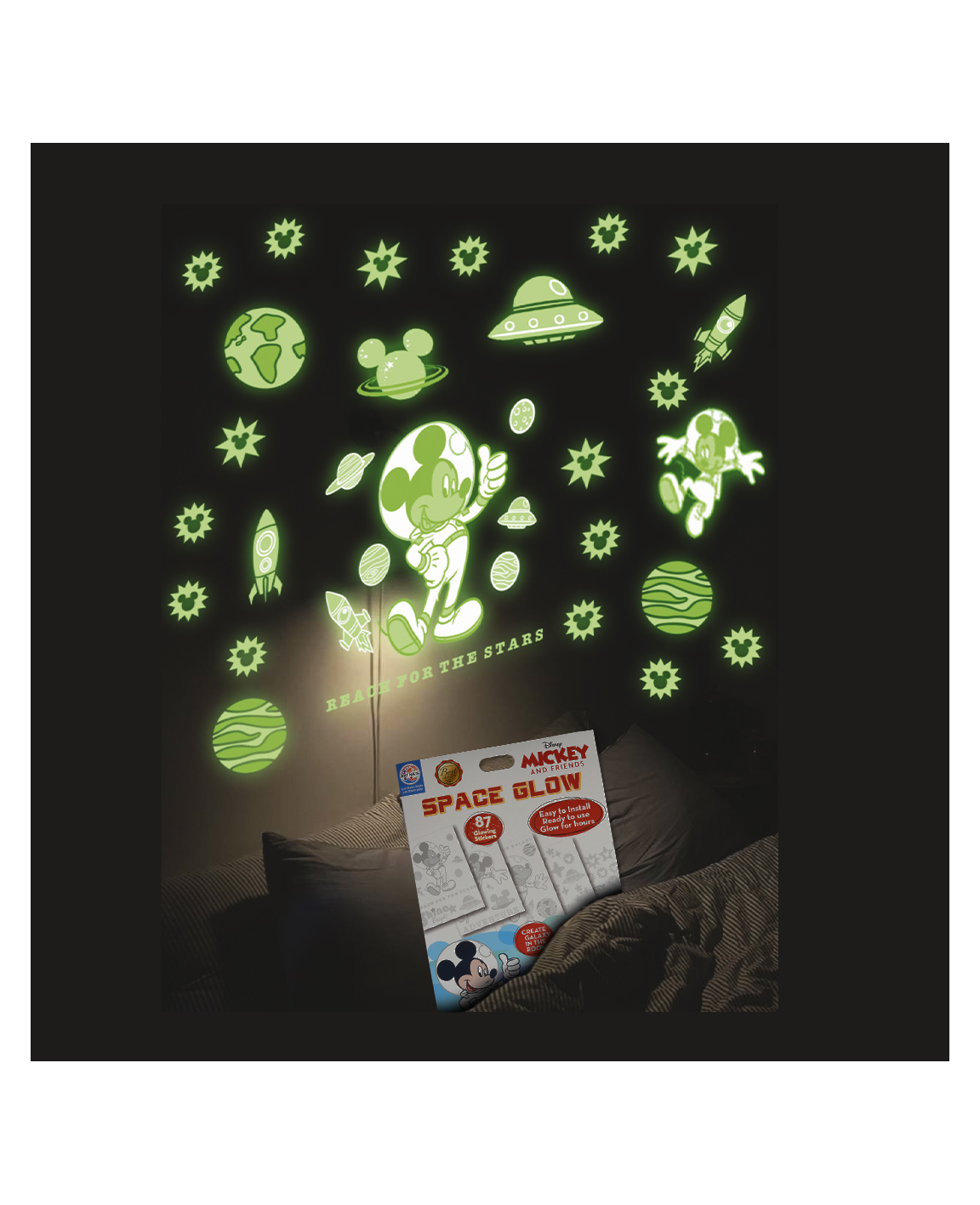 Ratnas Mickey Space Glow - White-picture-28