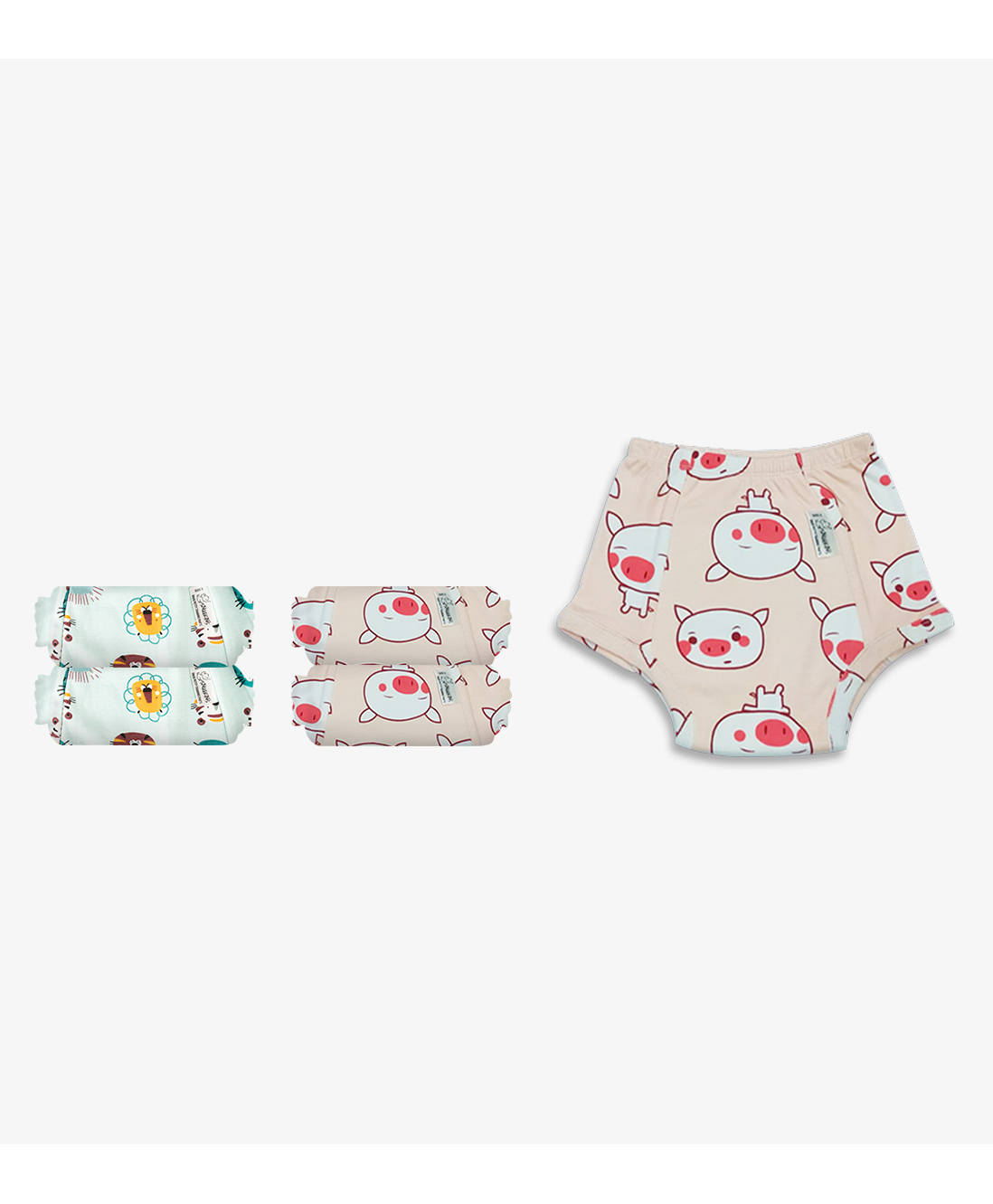 Snugkins Reusable Potty Training Pull-up Pants Size 2 Assorted Prints - 5 Pieces-image-42