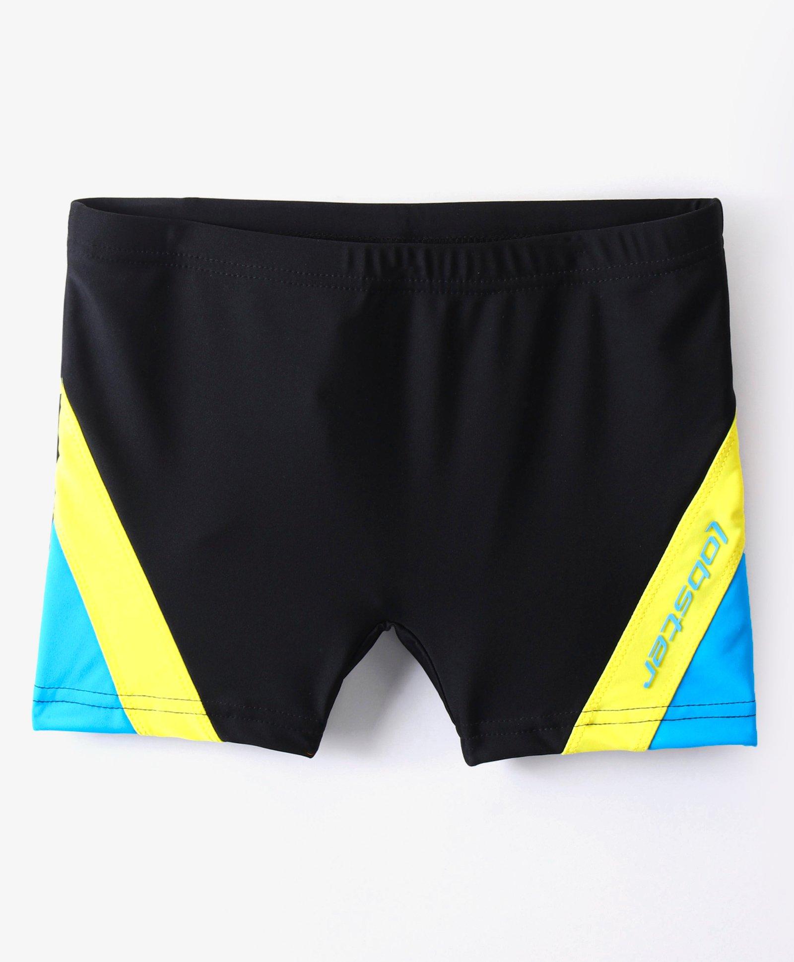 Lobster Striped Swimming Trunk - Black-image-42