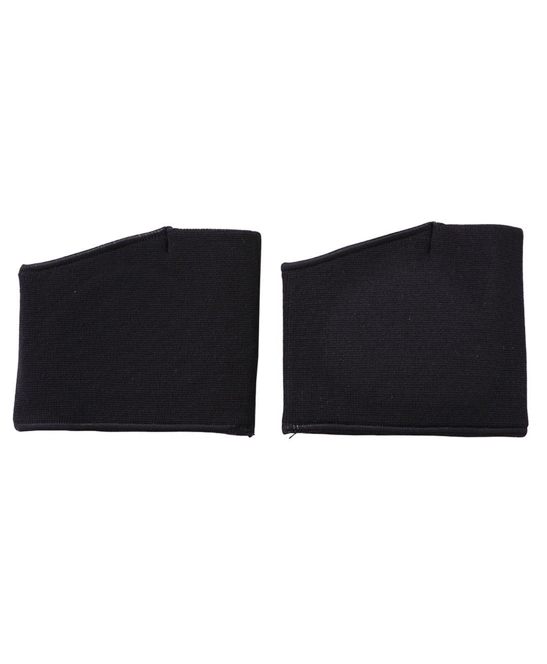 Dr Foot Forefoot Gel Sleeves Cushion Pads with Ball of Foot Pain Relief Size L - Black