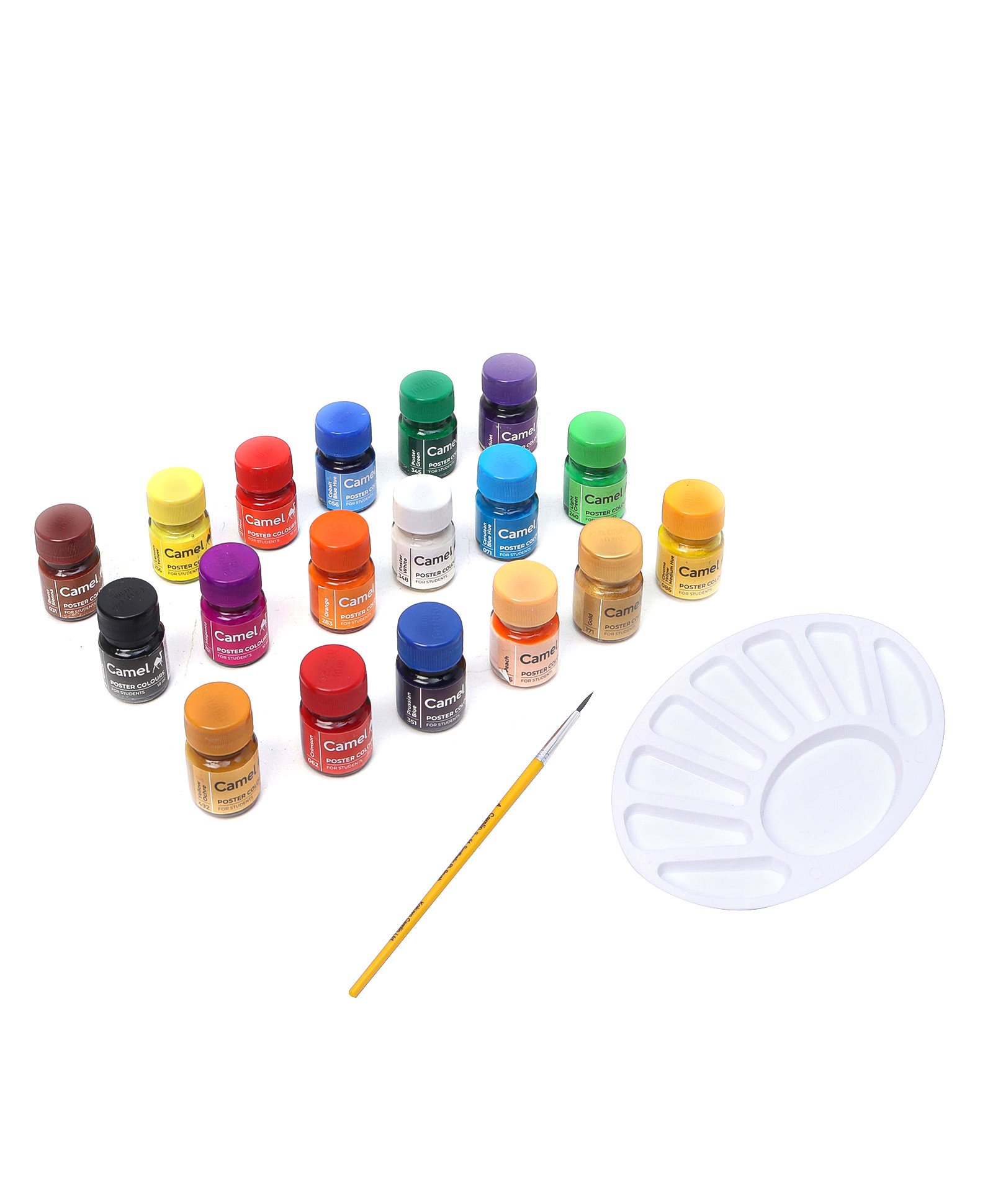 Camel Student Poster Colour 18 Shades - 10 ml each-image-32