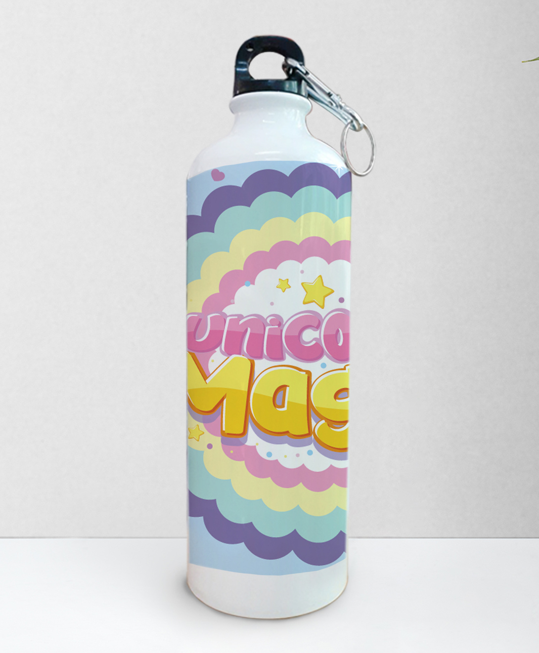 Right Gifting Digital Printed Aluminium Sipper Water Bottle With Metal Locking System Multicolour - 750 ml-image-2