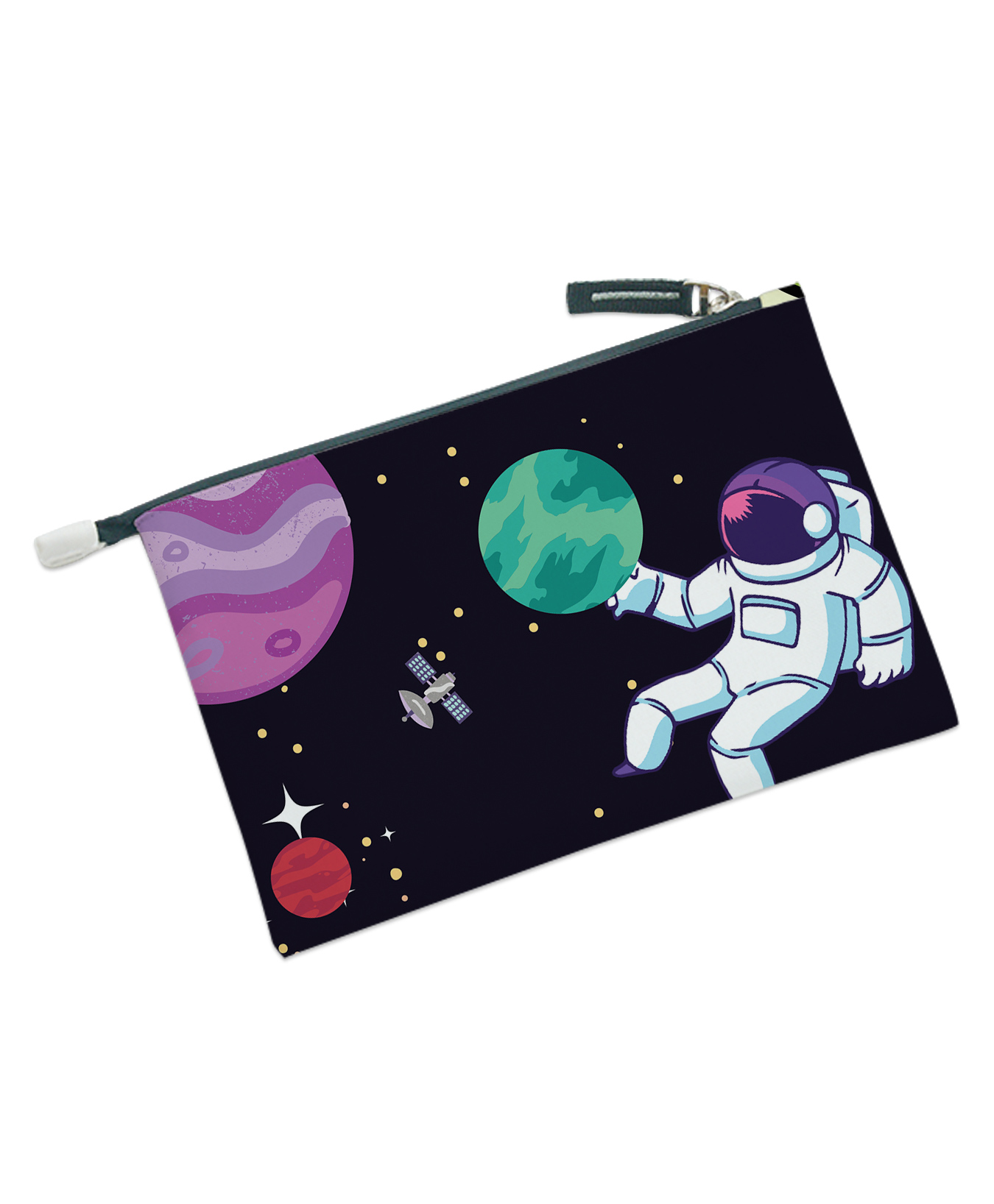 Rightgifting Multipurpose Travel & Makeup Pouch - Black-image-25