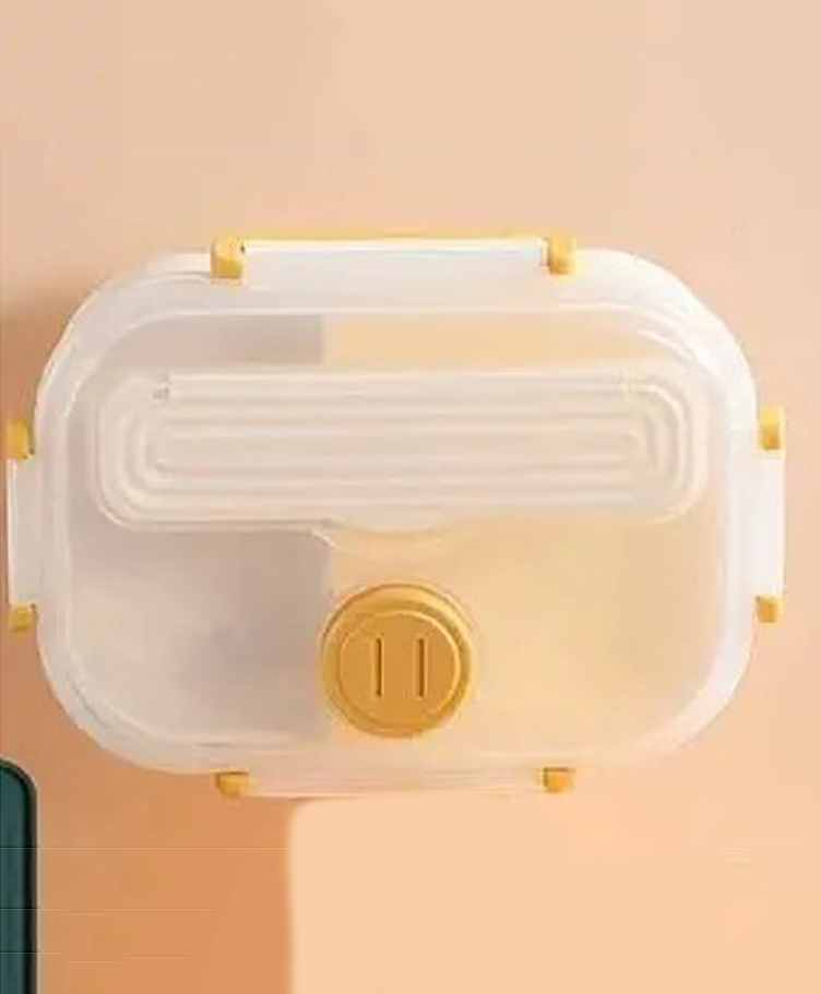YAMAMA Pot Pot Leak Proof Lunch Box - White-image-12