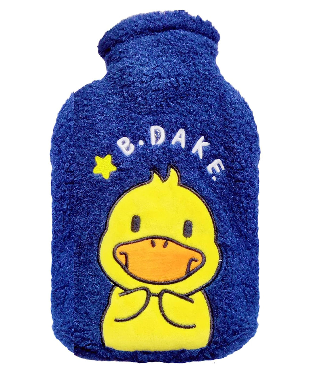 Fun Blast Duck Themed Hot Water Bag with Soft Cover 1000 Ml - Navy Blue-image-15