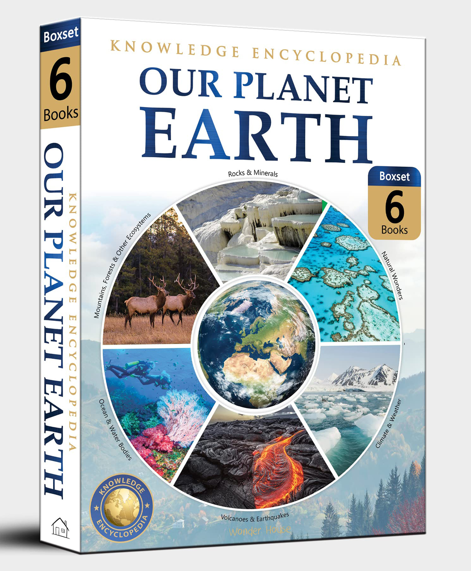 Knowledge Encyclopedia Our Planet Earth Collection of 6 Books - English-image-31