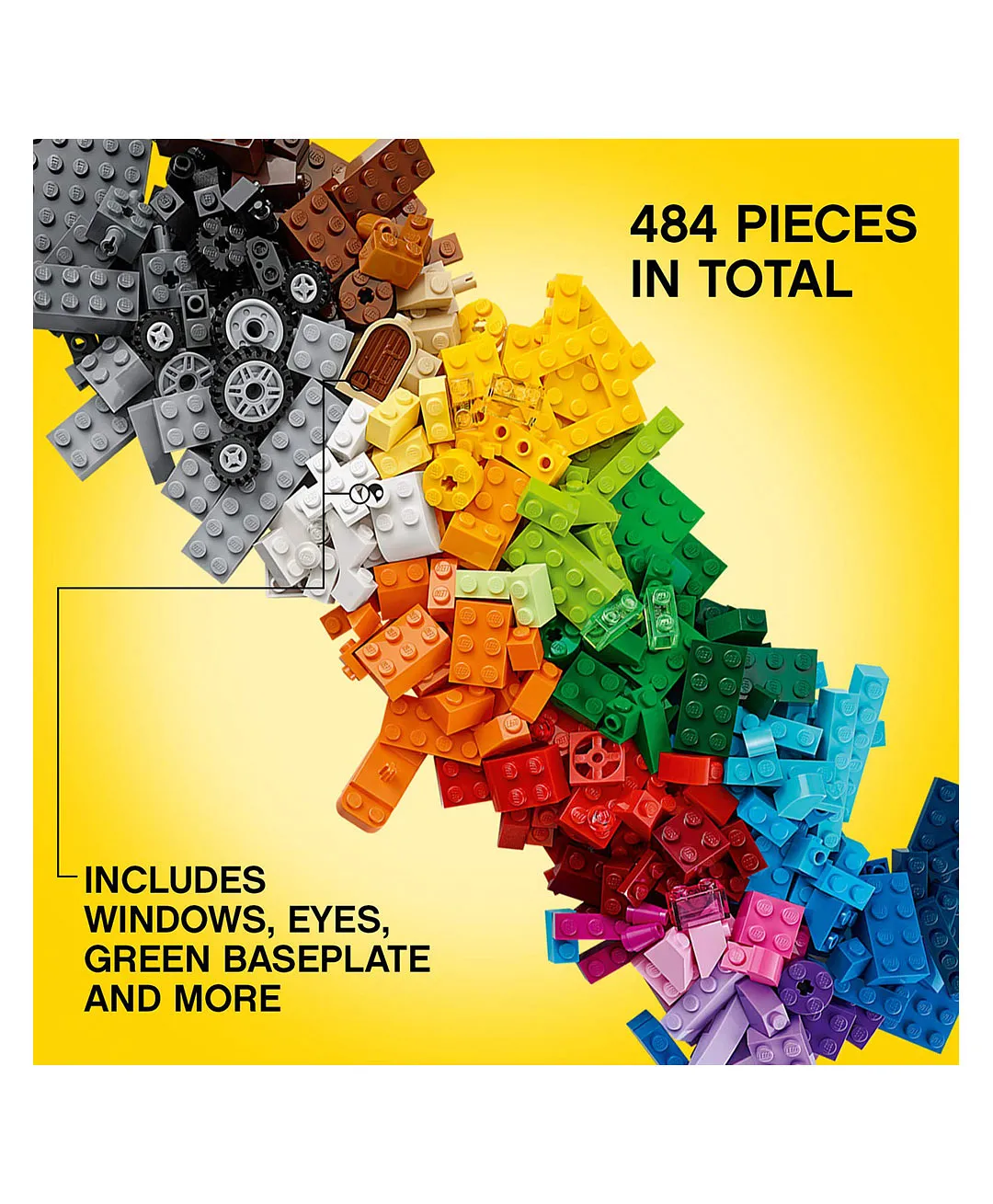 Lego classic box 484 pieces online