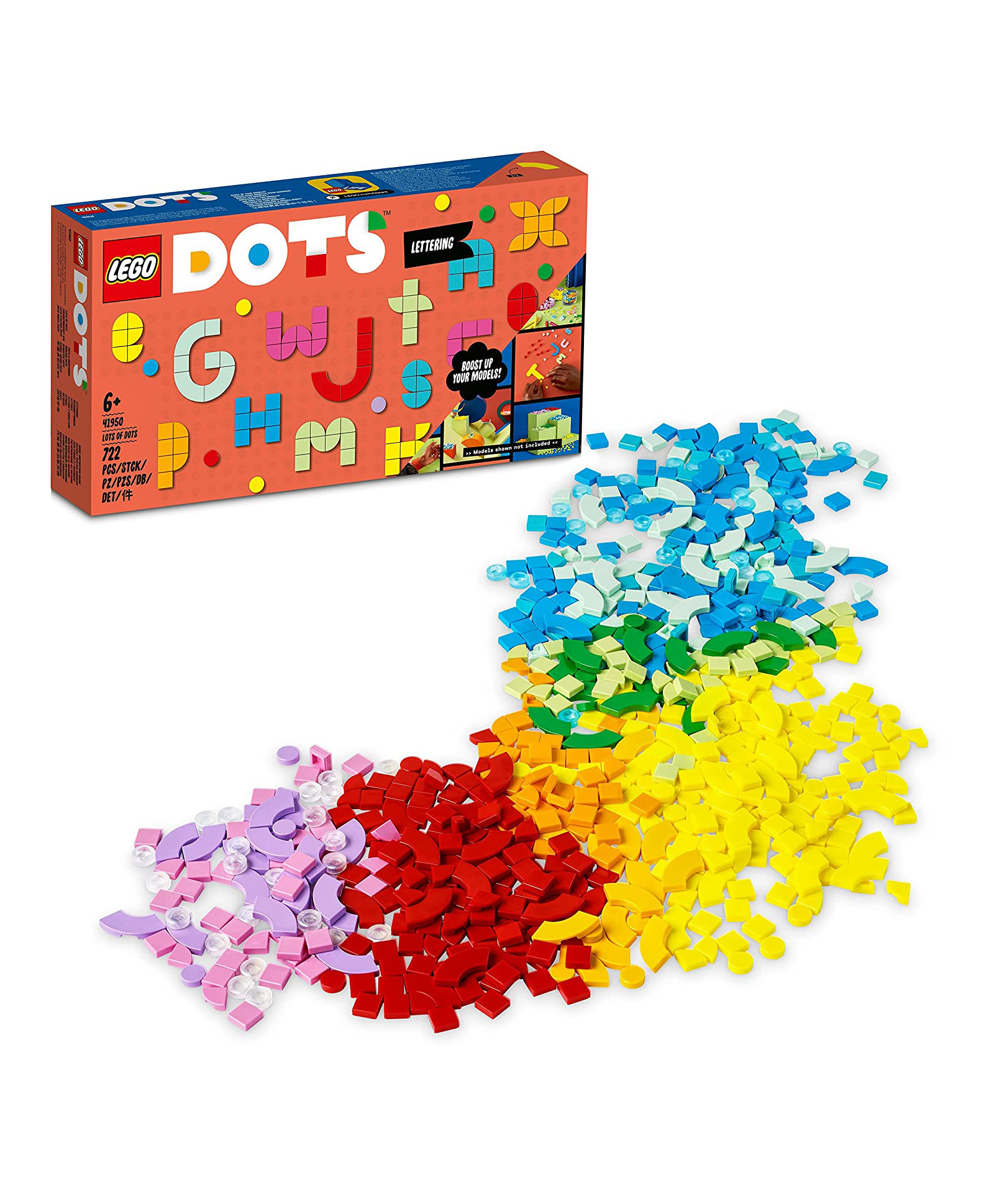 Lego Lots of Dots Lettering Multicolour 722 Pieces - 41950-image-32
