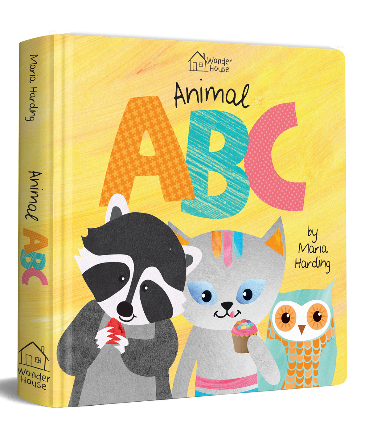 Animal ABC Board Book by Maria Harding - English