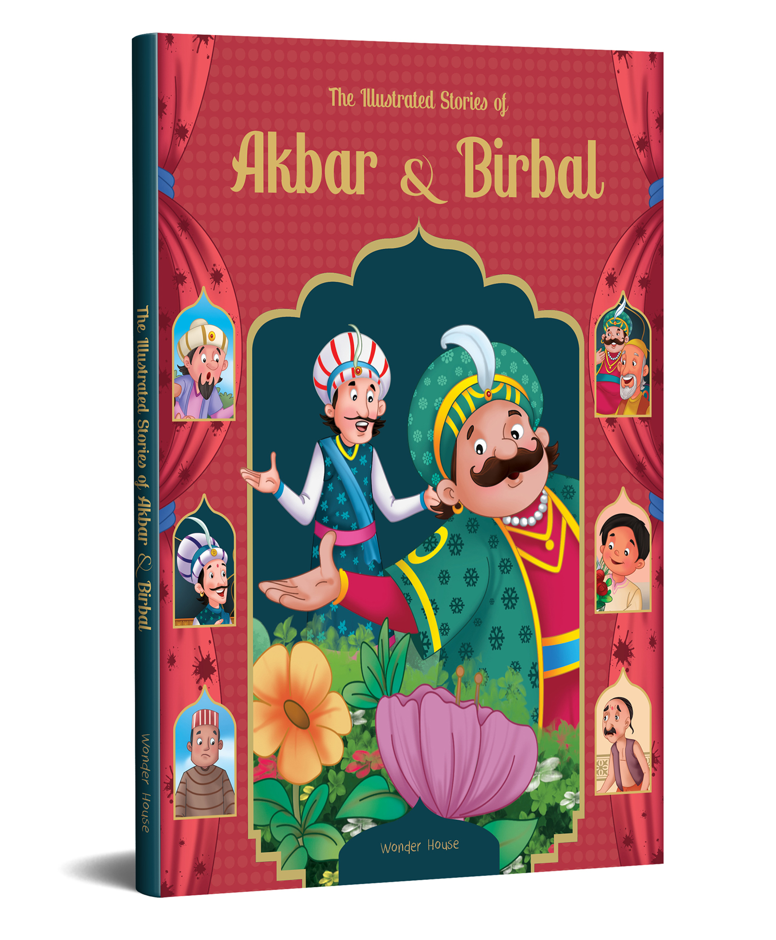 The Illustrated Stories of Akbar & Birbal - English