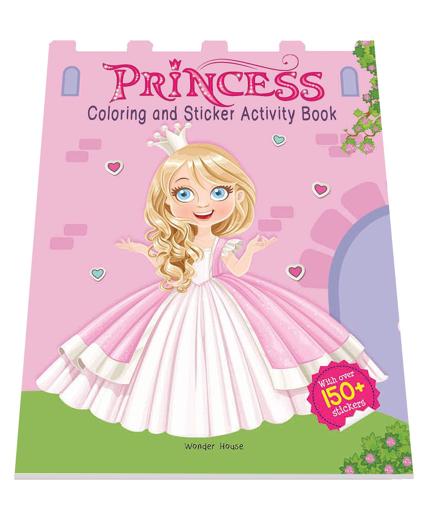 Princess Colouring & Sticker Activity Book - English