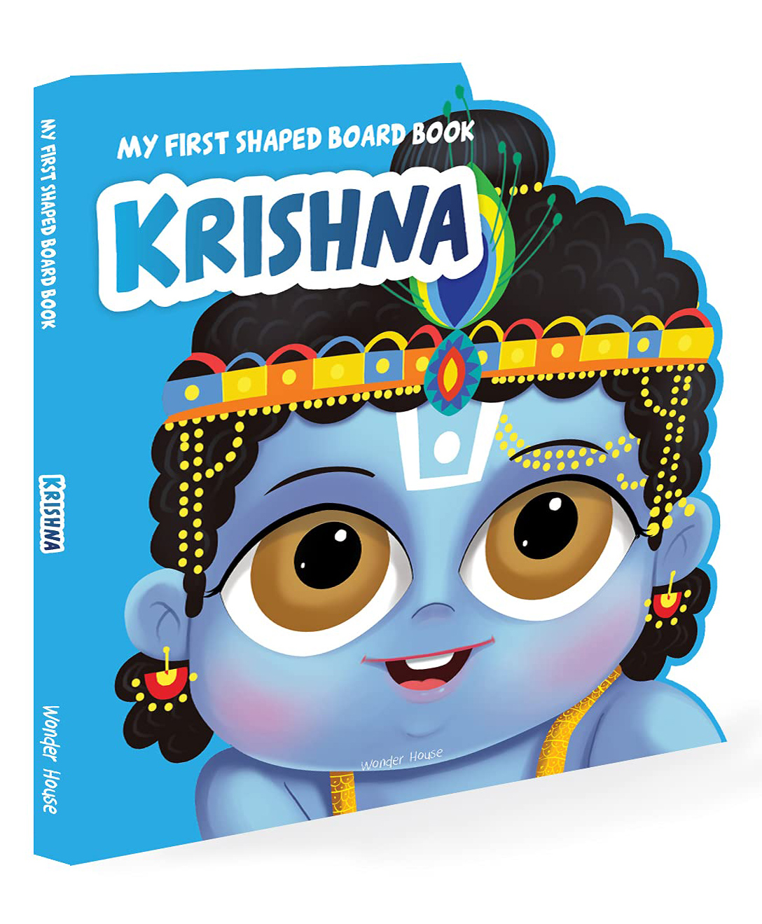 My First Shaped Krishna Board Book - English-image-41