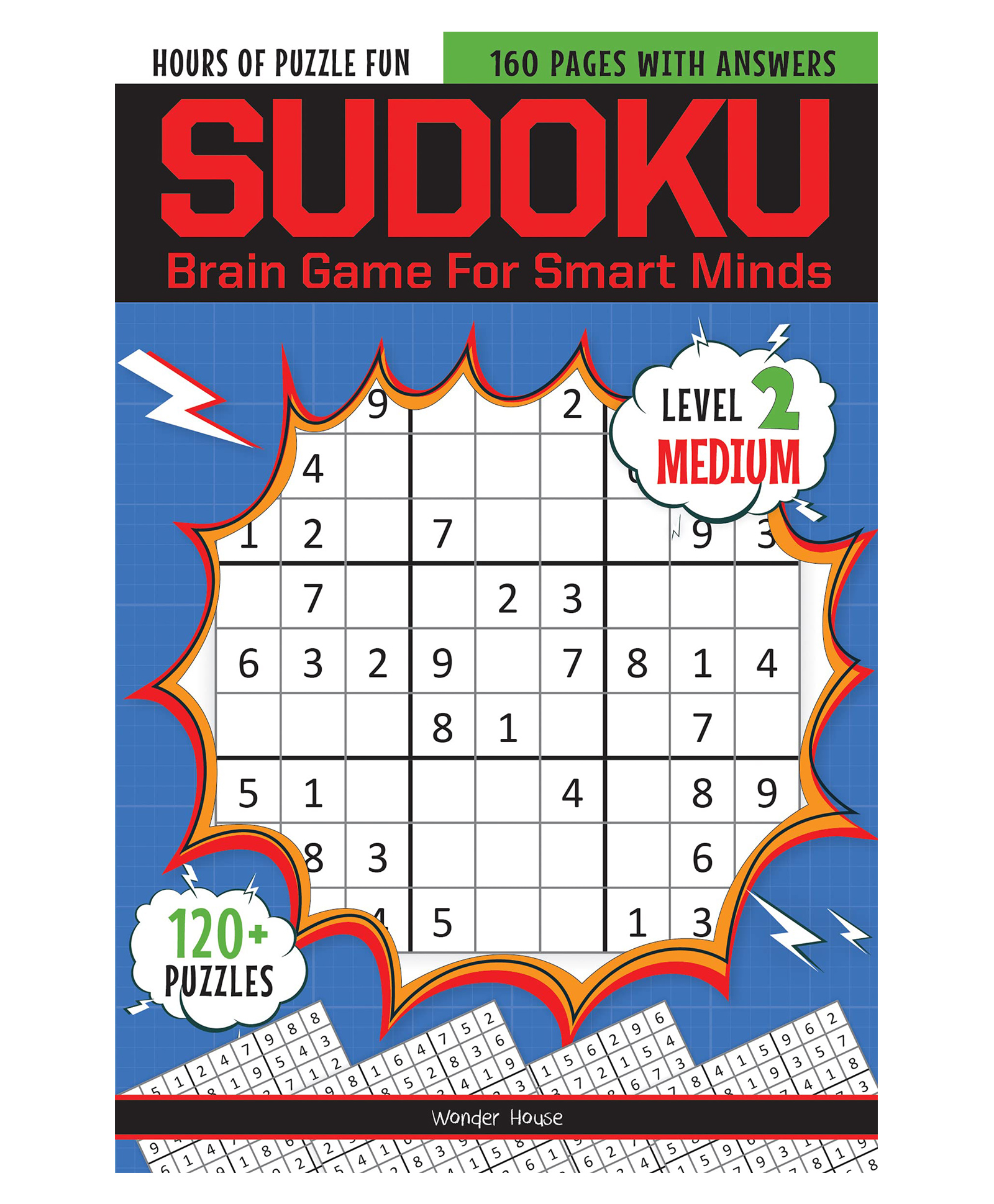 Sudoku Brain Games For Smart Minds Level 2 - English-image-1