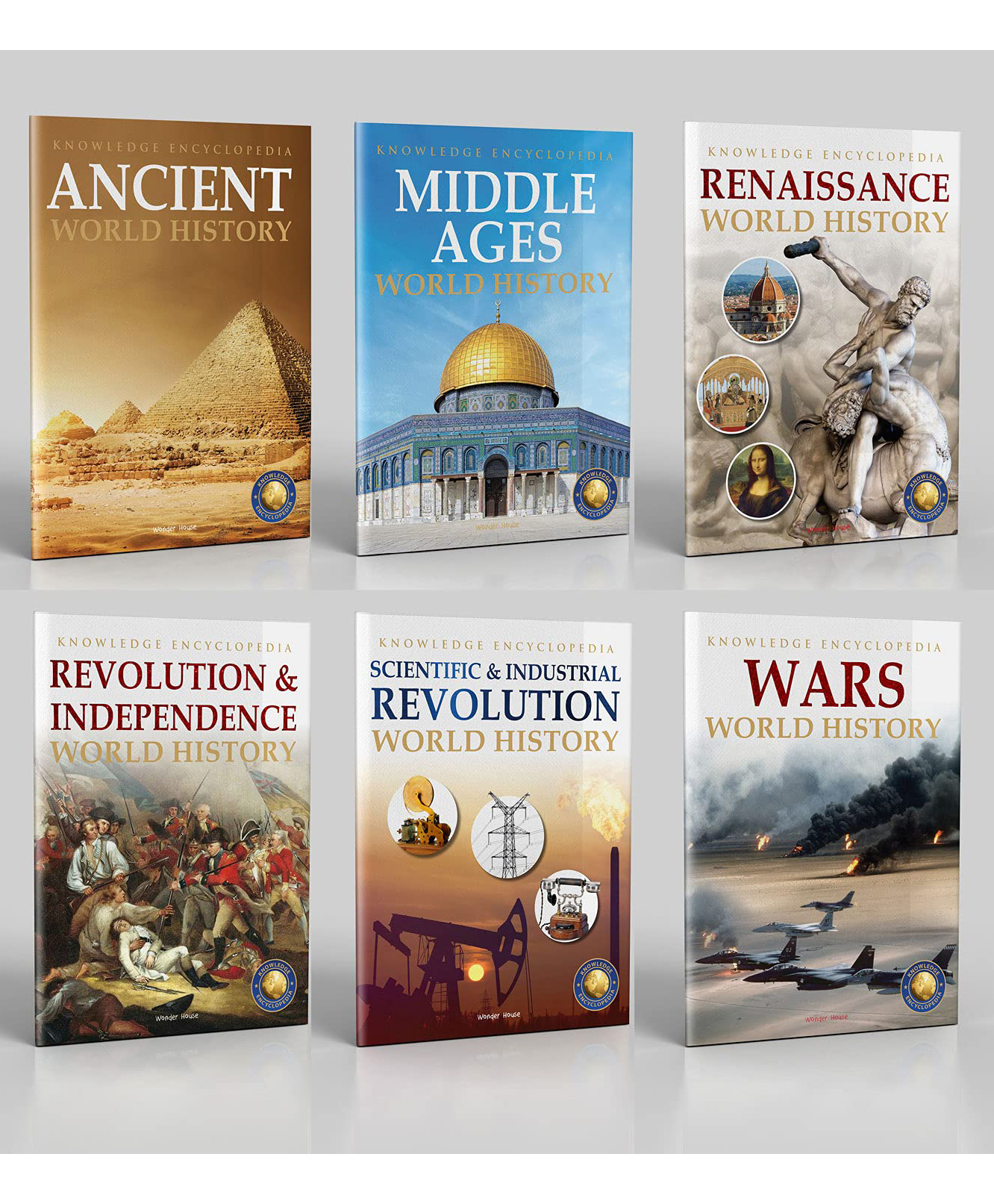 World History Collection of 6 Books Knowledge Encyclopedia Set - English-image-14