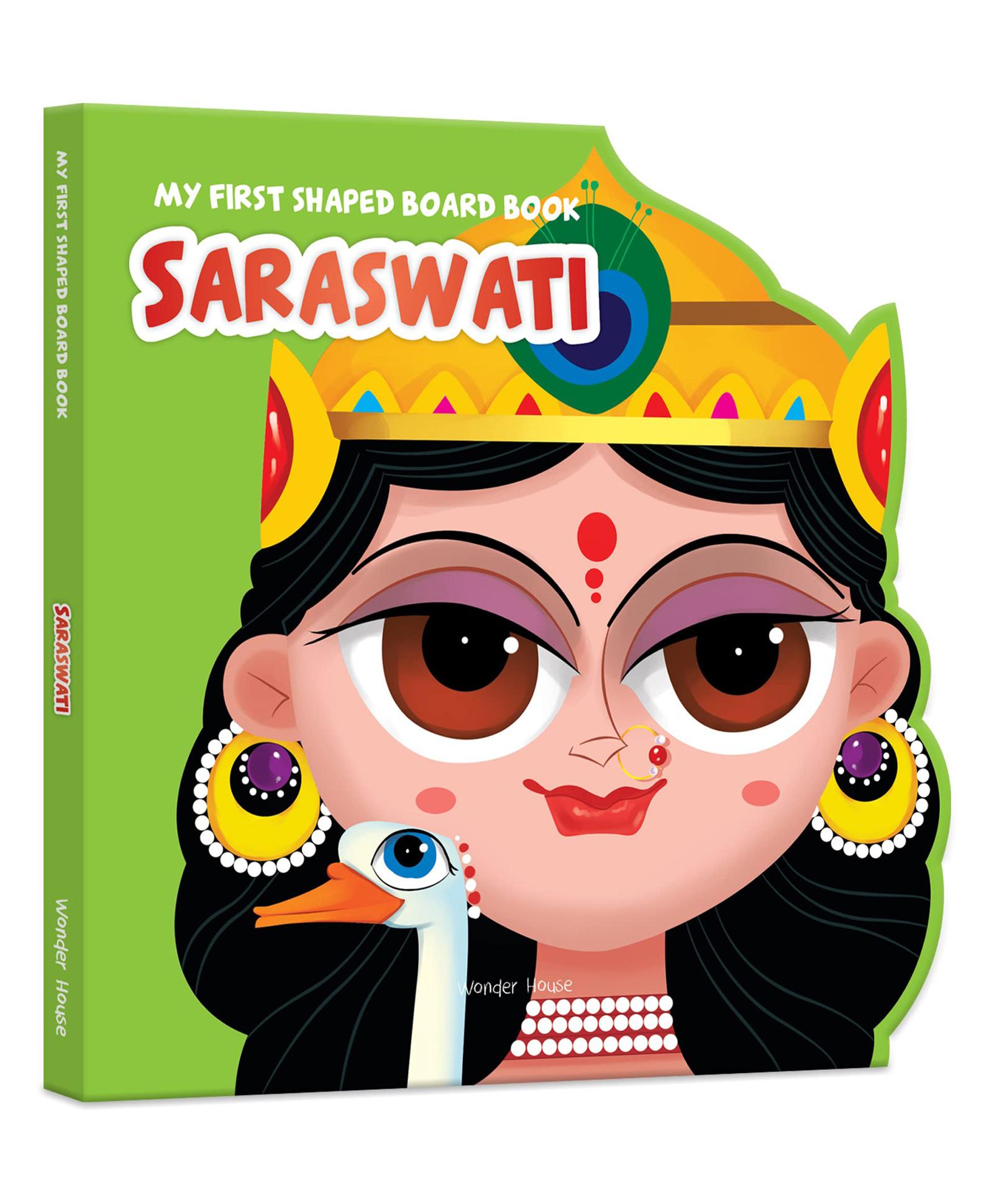 wonder house books My First Shaped Saraswati Board Book - English-picture-5