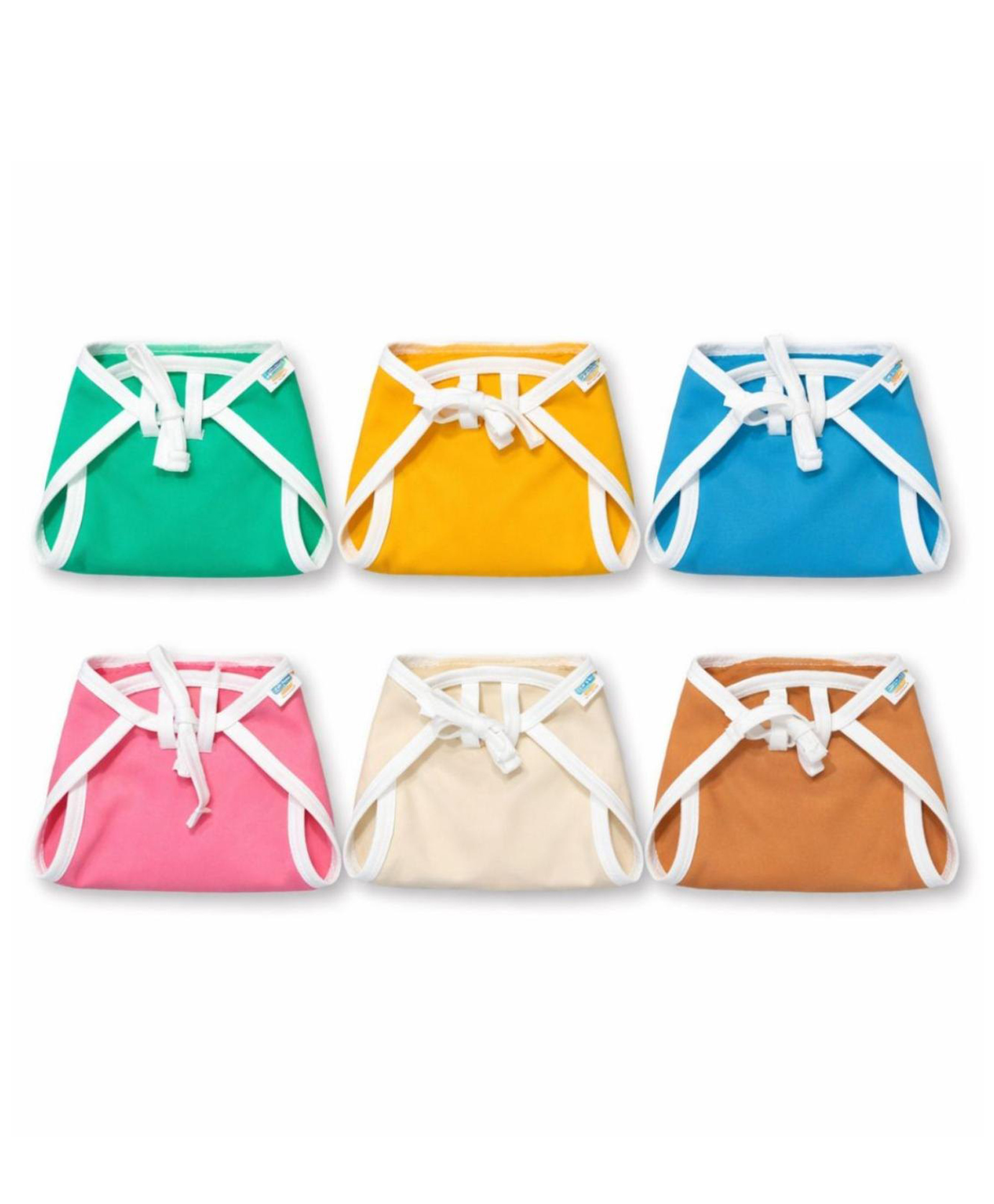 zikku AHC Babys Washable Cotton Nappie Pack of 6 - Multicolor-picture-20
