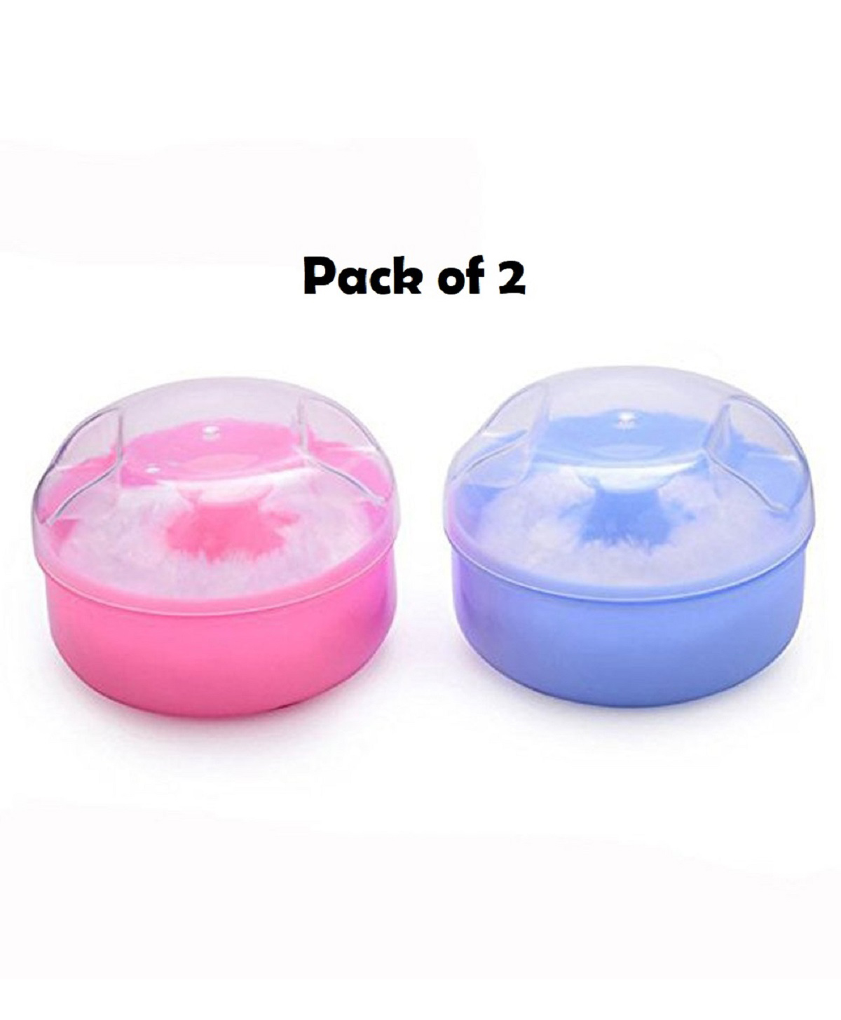 Ortis Portable Powder Puff with Box Holder Container Pack of 2 (Design & Color May Vary)-picture-19
