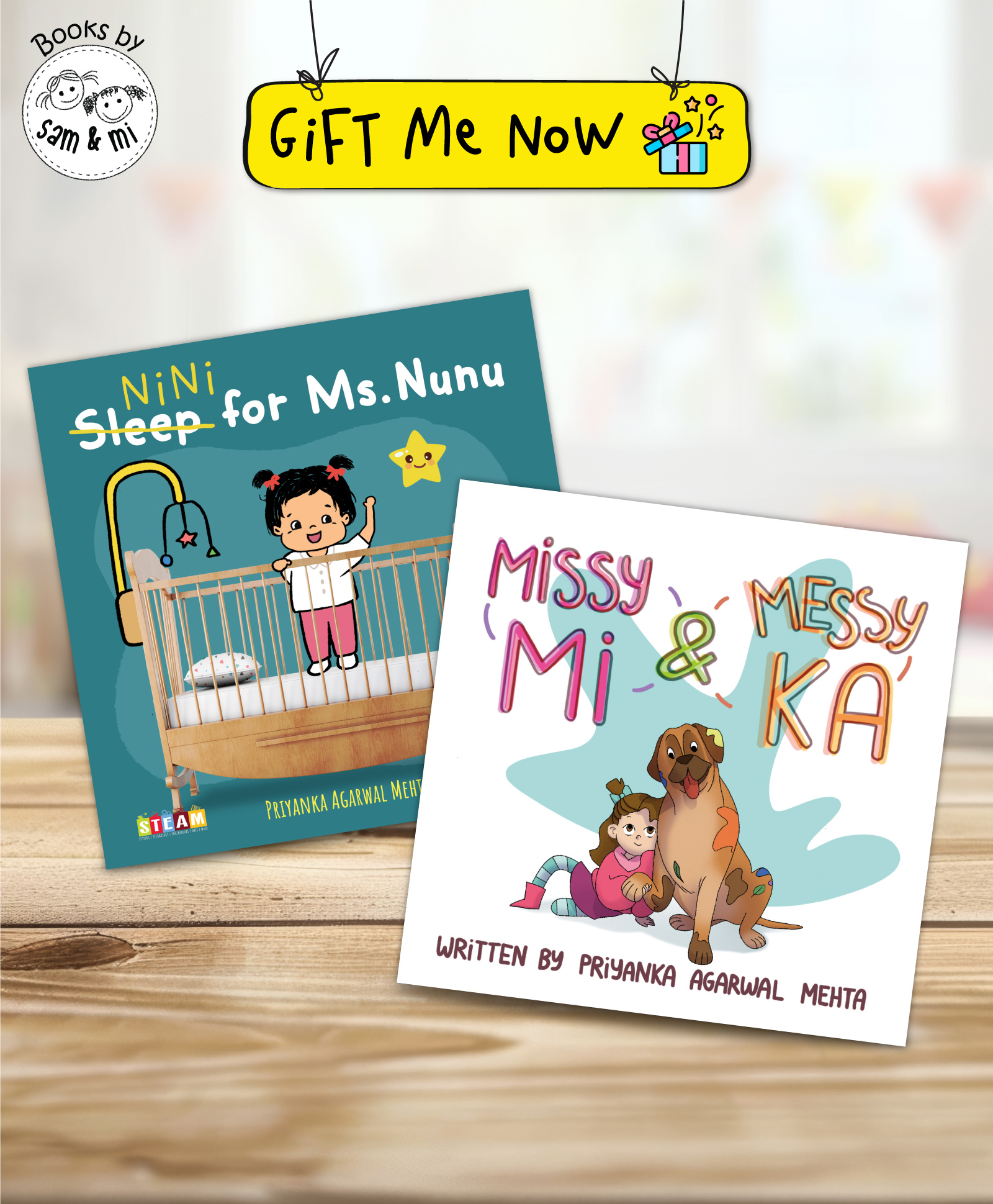 Combo Set for Siblings Story Book Pack of 2 By Priyanka Agarwal Mehta - English-image-28