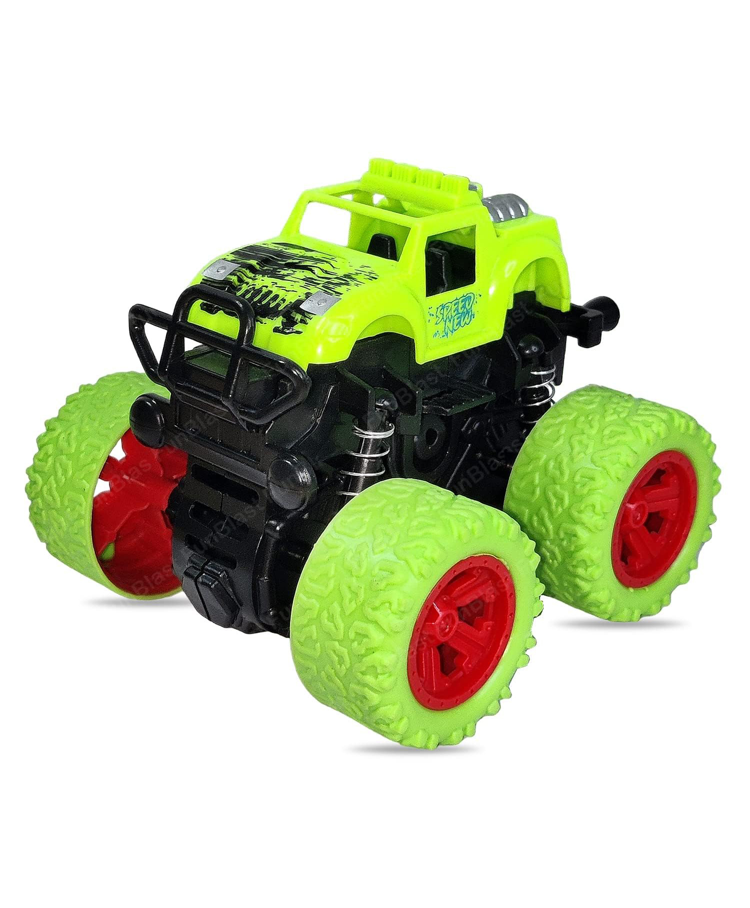 FunBlast Monster Truck Toy 4 Wheel Drive Vehicles for Kids - Green-picture-31