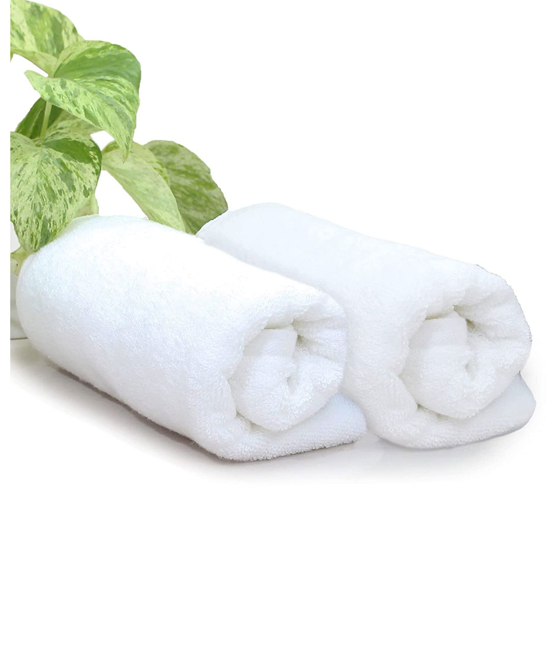 JARS Collections High Absorb 100% Cotton Premium Hand Towel Pack of 2 - White-picture-14