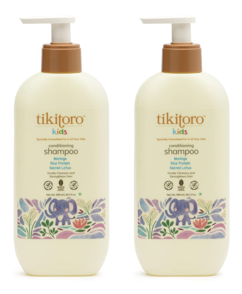 Tikitoro Kids Conditioning Shampoo - 300 ml Pack of 2