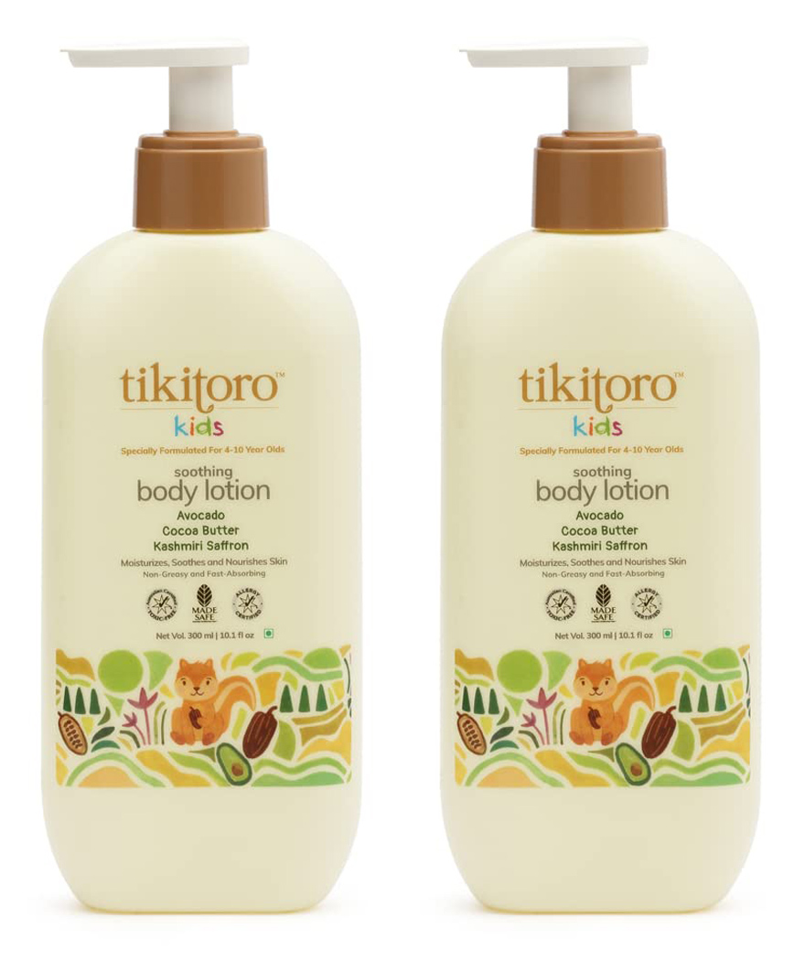 Tikitoro Kids Soothing Body Lotion Pack Of 2 - 300 ml each-picture-19