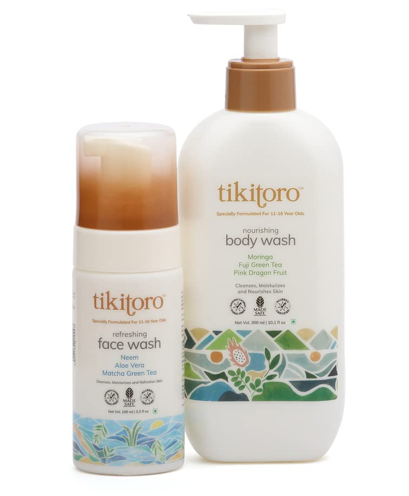 Tikitoro Teens Natural Bath Combo -   300 ml & 100 ml-picture-26