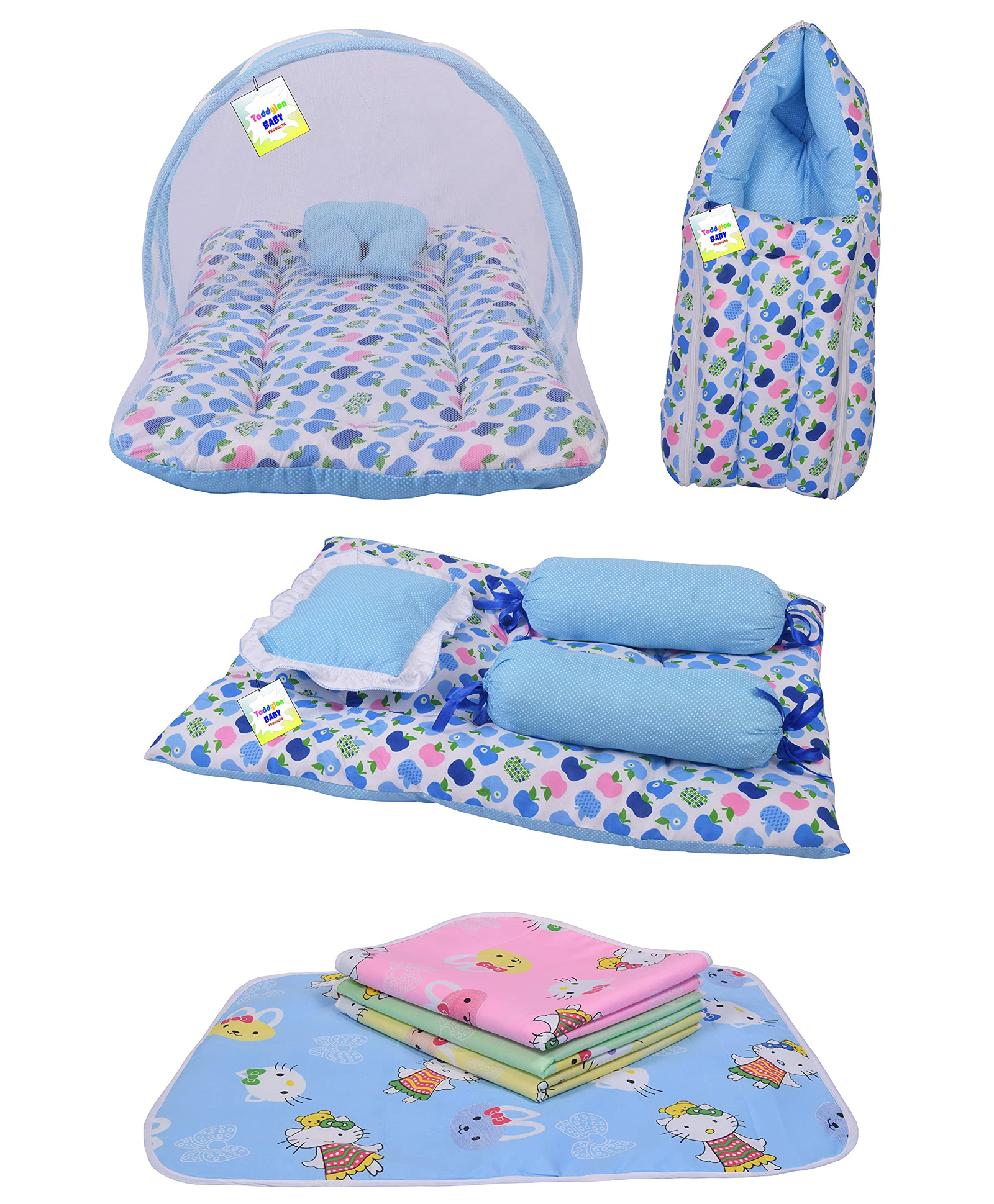 Toddylon Baby Gadda Set - Blue-picture-18
