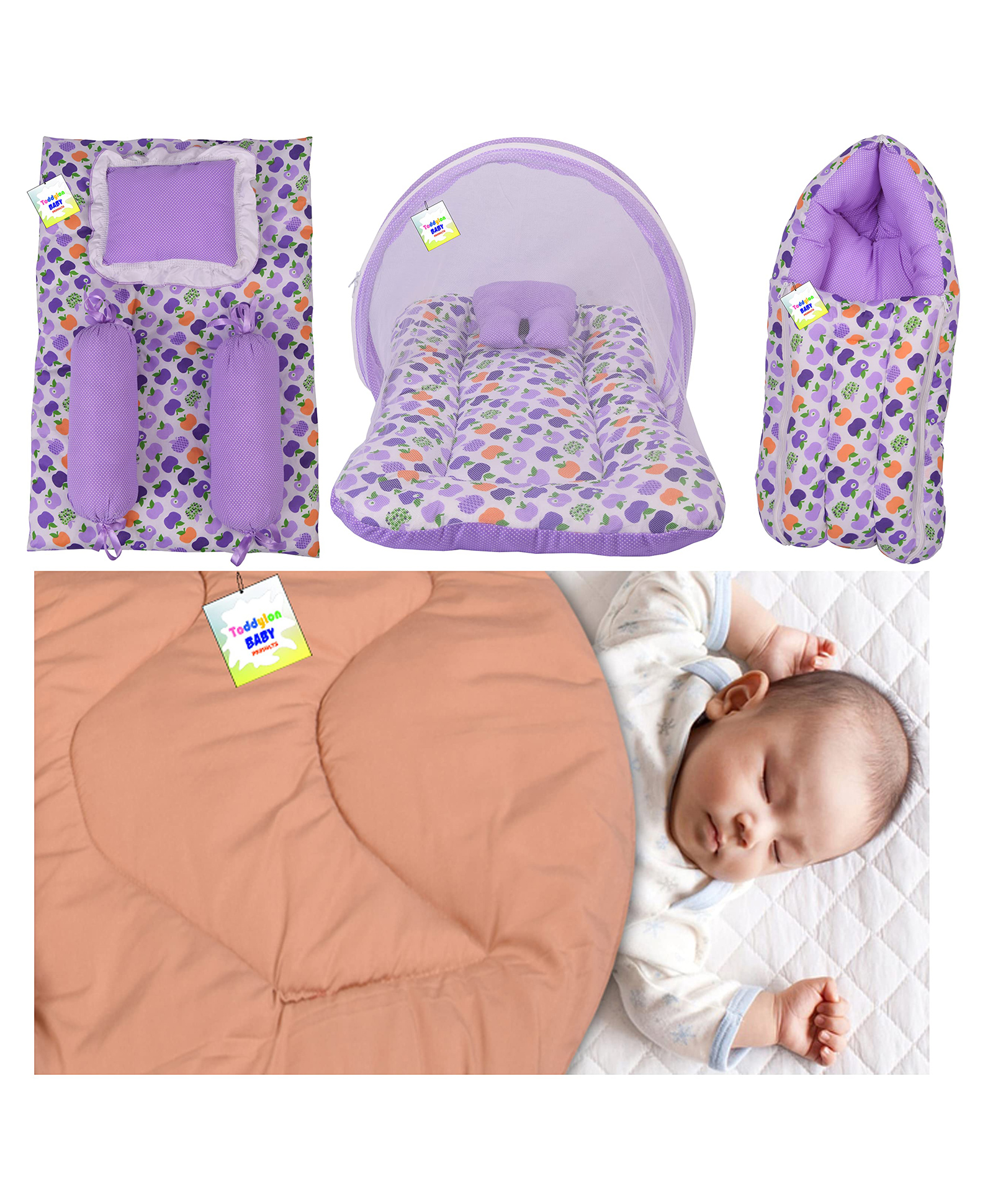 Toddylon Baby Bedding  Sleeping Essentials - Purple-picture-22