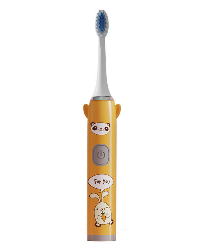 Domenico Soft Bristles Electronic Battery Powered Toothbrush - Orange (Random Designs)-picture-5