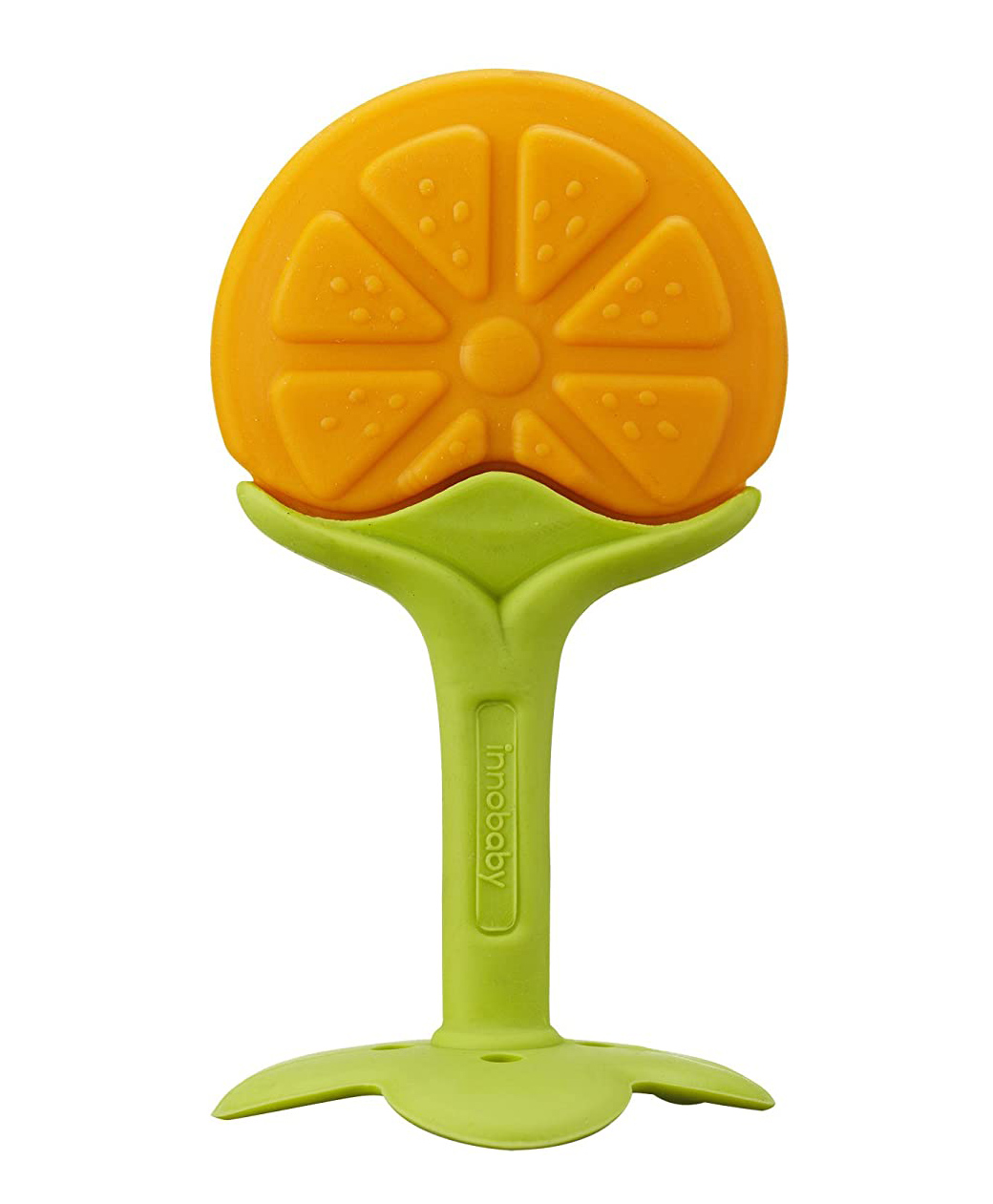 DOMENICO Baby Silicone Teether Orange Shape - Orange-image-12
