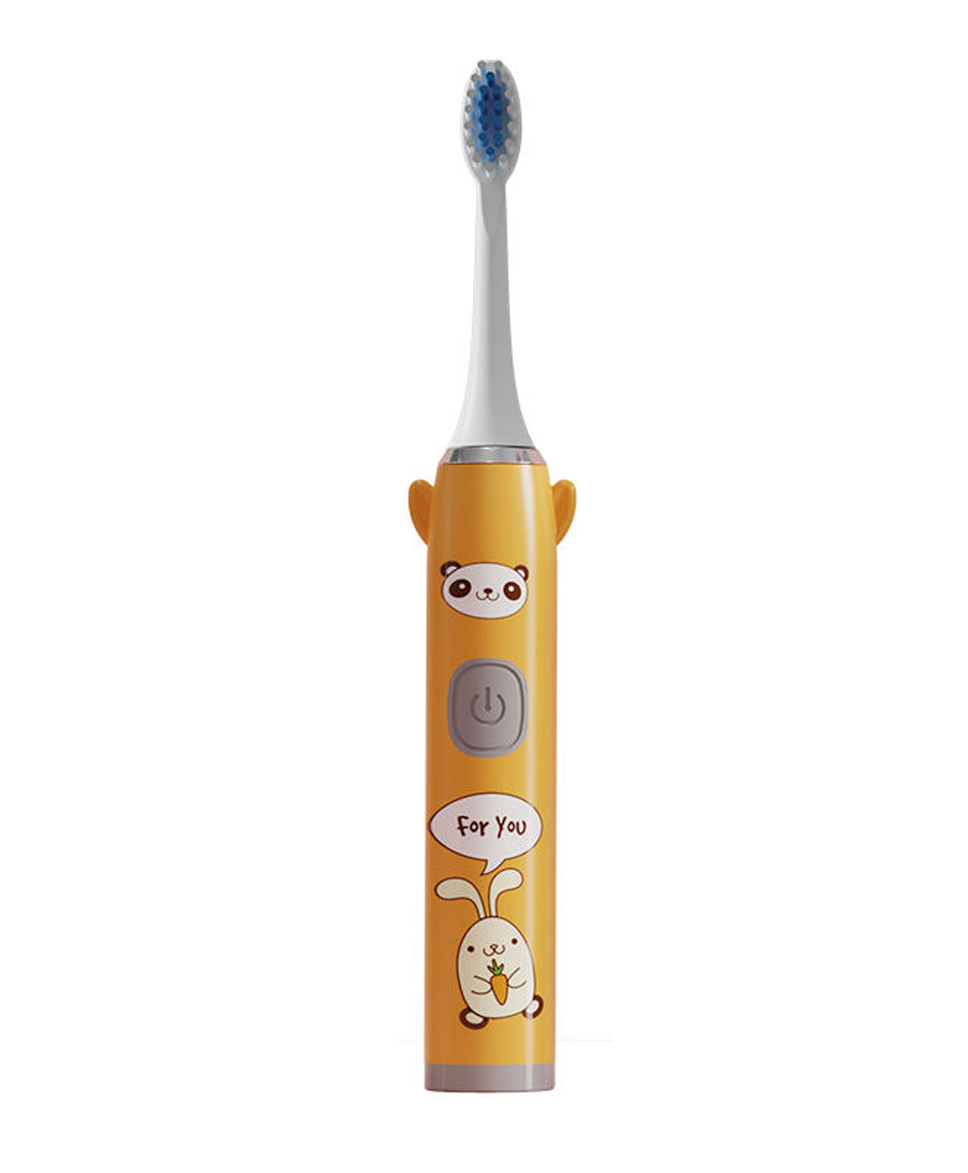 Domenico Soft Bristles Electronic Battery Powered Toothbrush - Orange Design May Vary-picture-47