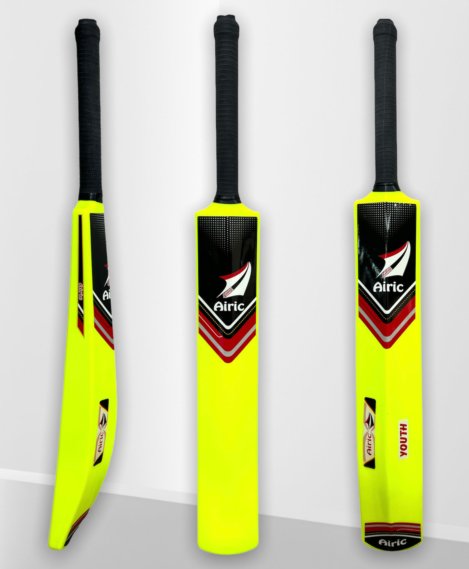 Airic Quintessential and Perfectly Styled Full Size Hard Plastic Bat PVC Plastic Cricket Bat  - Green-picture-12