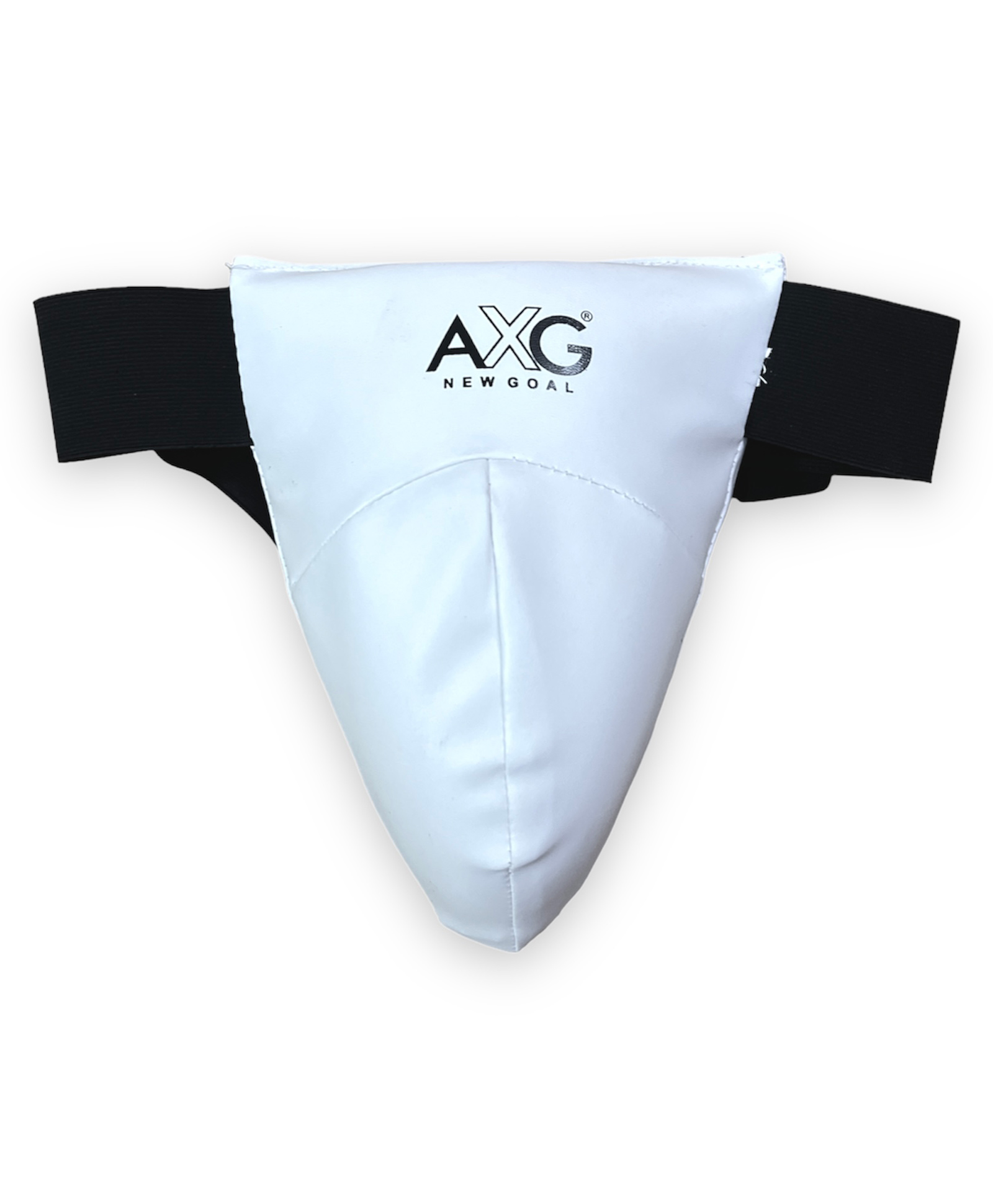 AXG Groin Guard For Taekwondo Boxing MMA Abdominal Guard - White-image-15