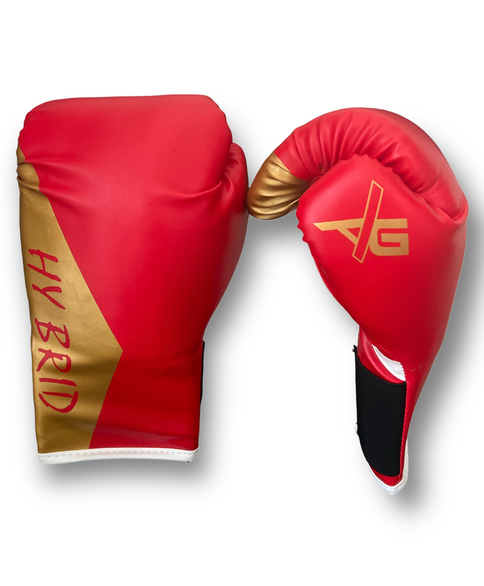 AXG Hybird Boxing Gloves 10oz to 12oz For Professional Matches and Practice Boxing Gloves- Red-image-3
