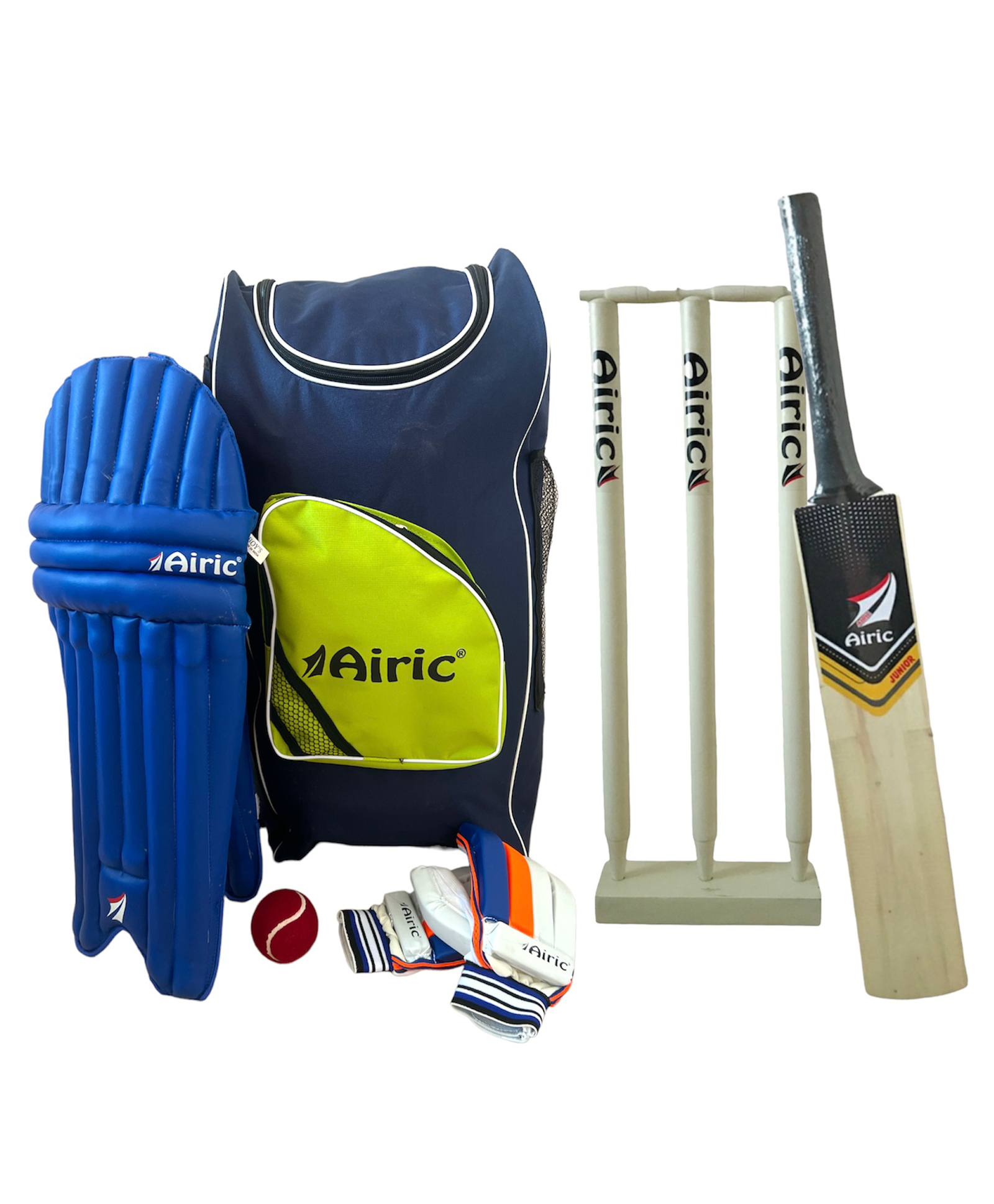Airic Dashing Popular Willow Cricket Complete Set Size Cricket Kit - Multicolour-picture-22
