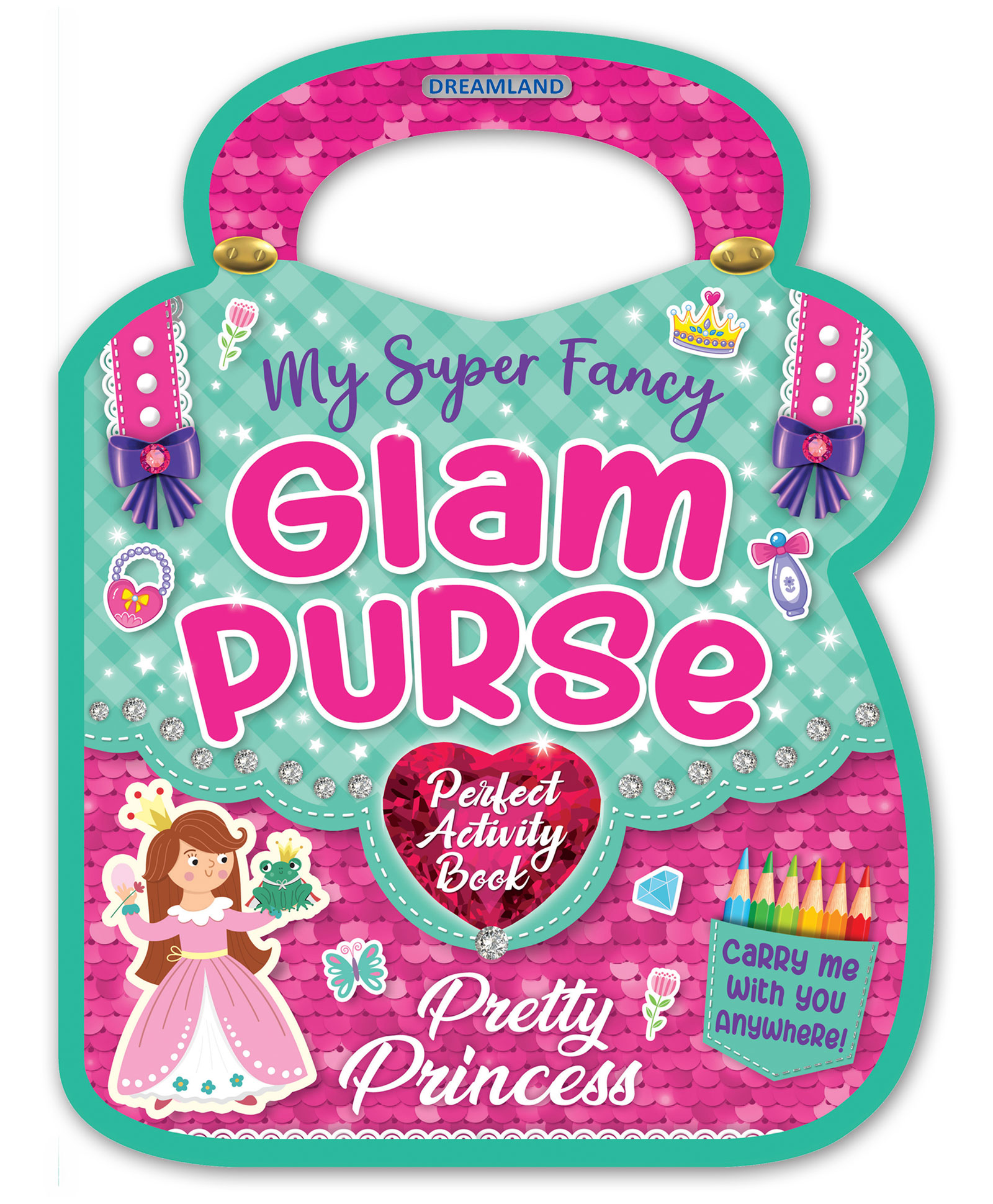 dreamland publications My Super Fancy Glam Purse Pretty Princess Activity Book - English-picture-15