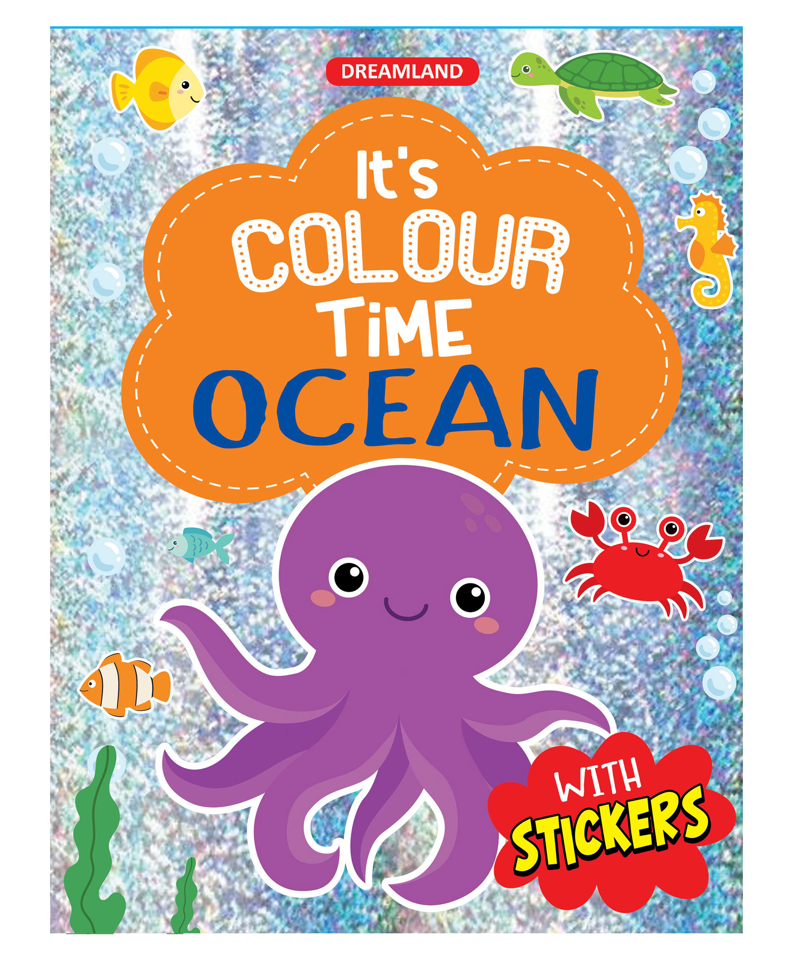 dreamland publications Ocean Its Colour time with Stickers - English-picture-16