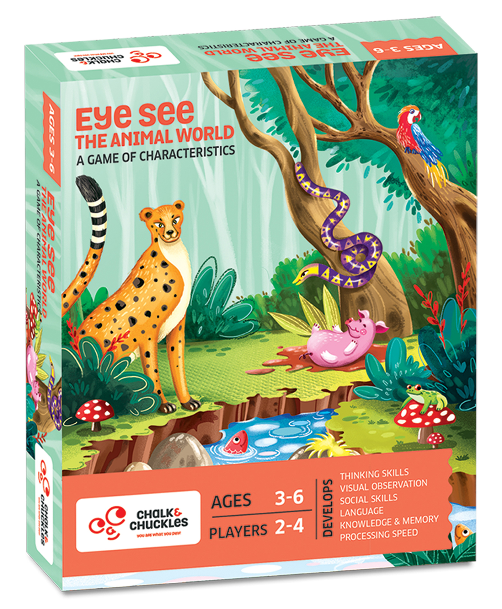 Chalk and Chuckles Eye See The Animal World-Pre schooler Educational Game-picture-13